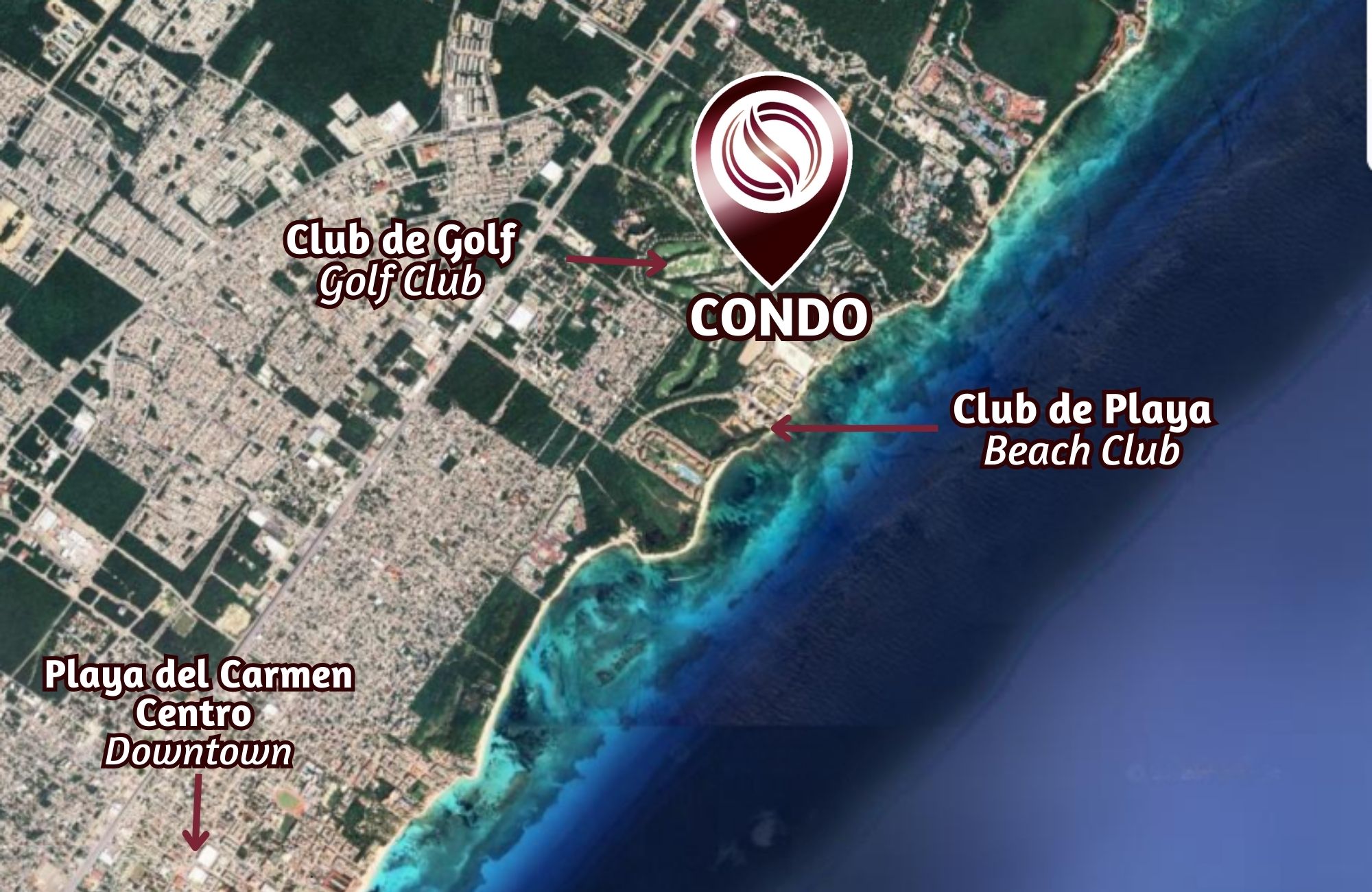 Apartment for Sale, Ocean View, Pre-Construction, Downtown Playa del Carmen