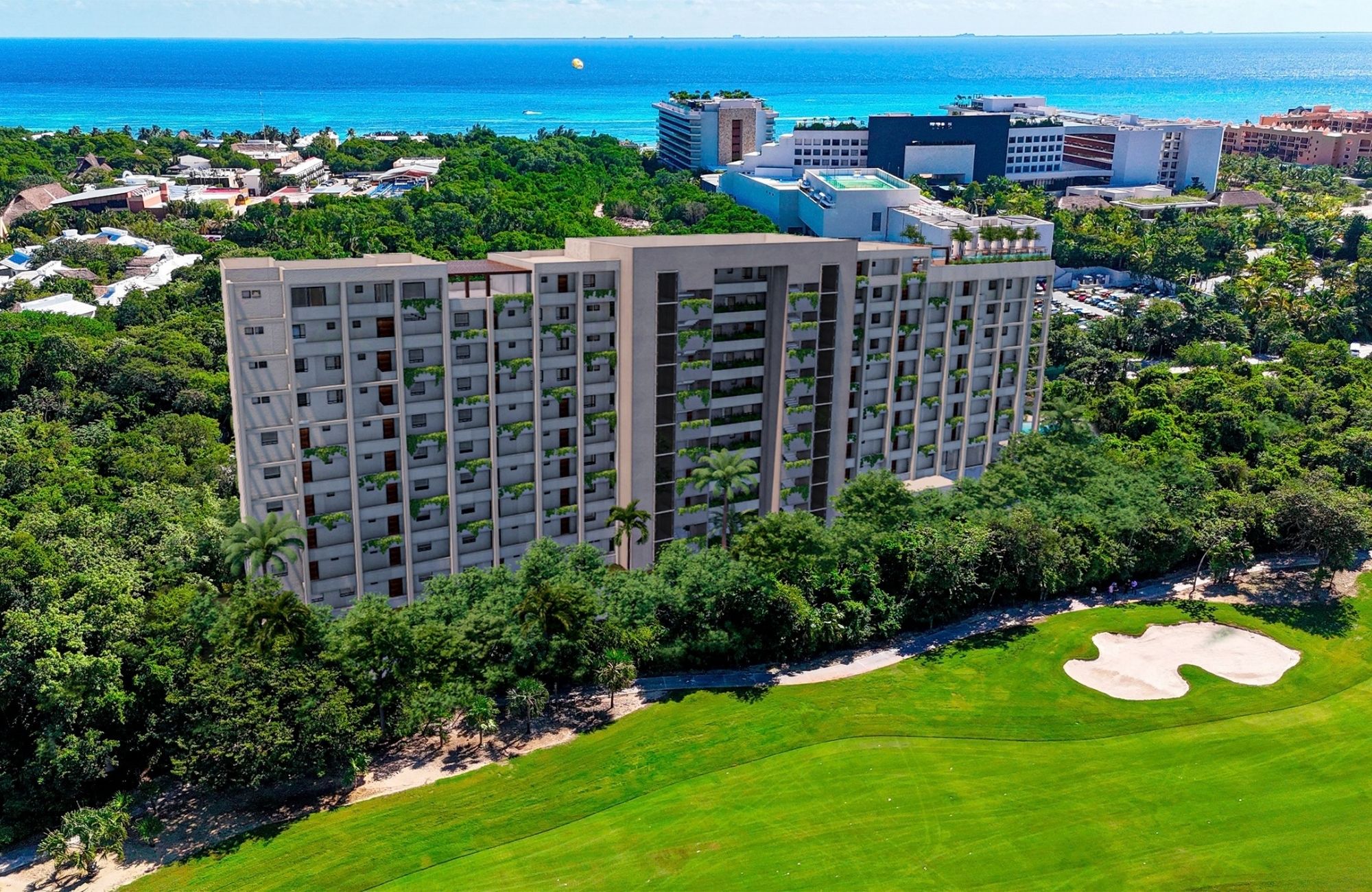 Apartment for Sale, Ocean View, Pre-Construction, Downtown Playa del Carmen