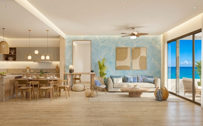 Apartment with private terrace for sale, in Centro, Puerto Morelos