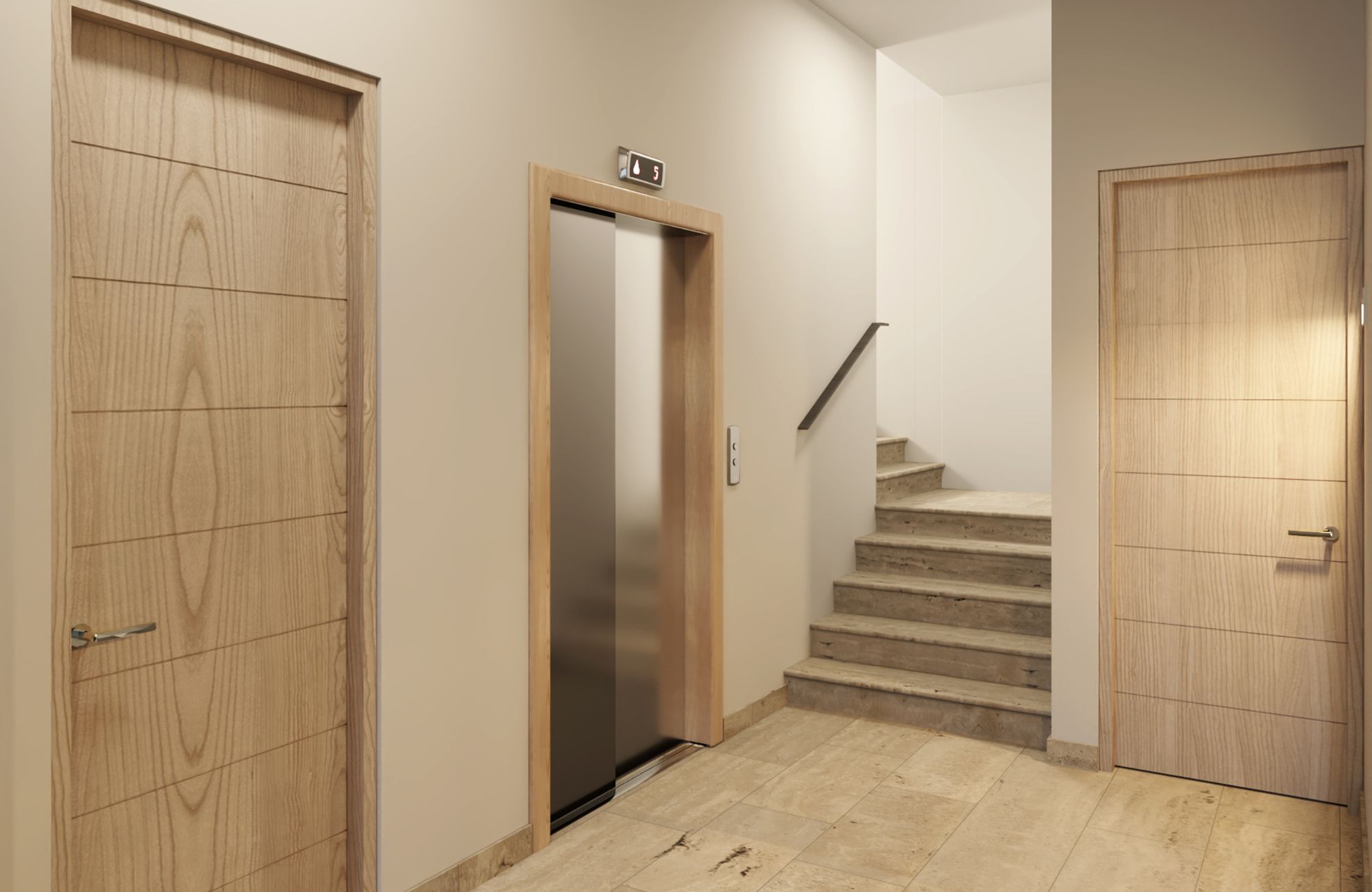 Apartment steps from the sea, with terrace, ocean view pool, 200 meters from the beach, pre-construction, sale Puerto Morelos.