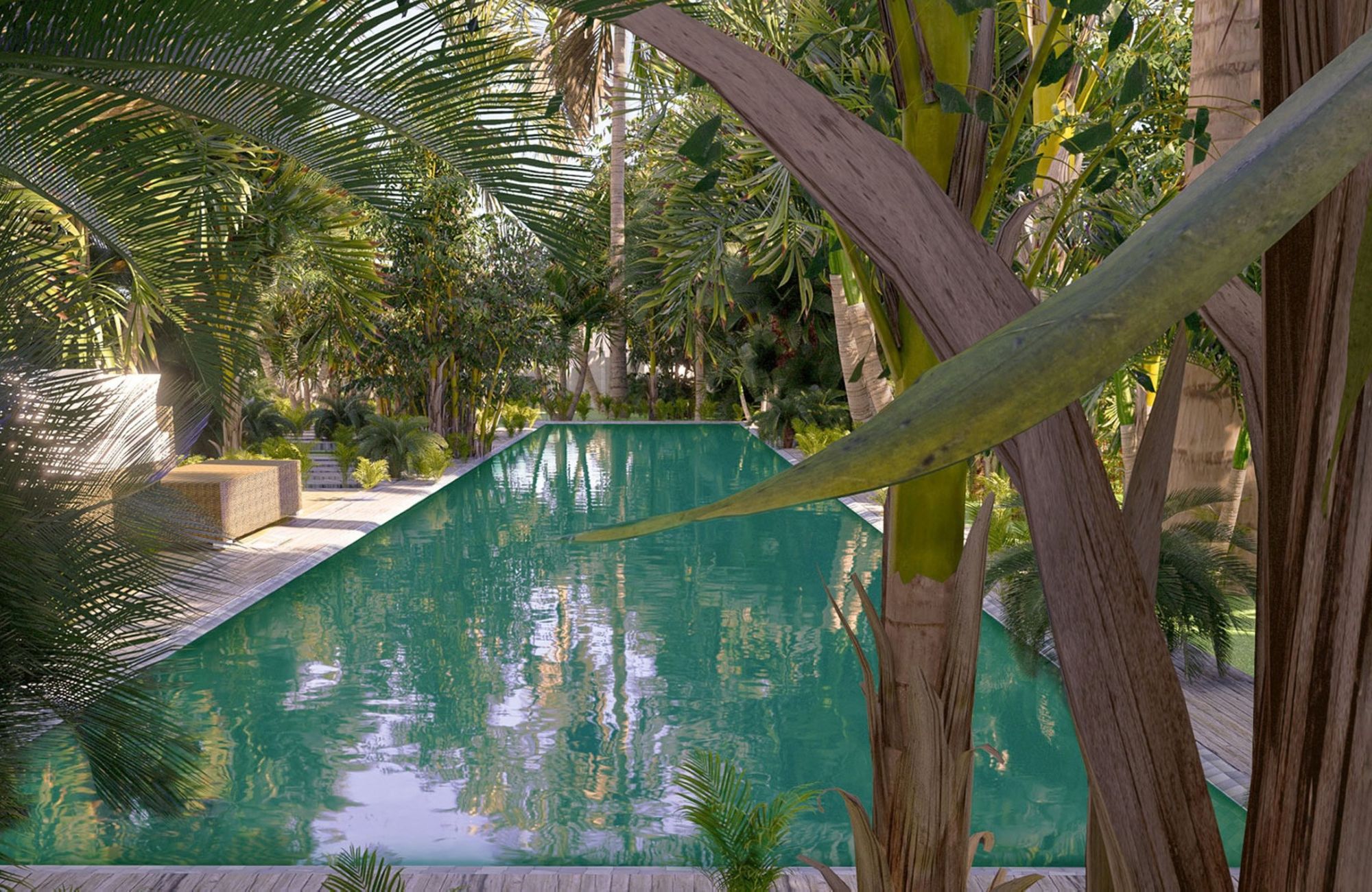 Golf course condo, rooftop with jacuzzi and pool overlooking the golf course, beach club, clubhouse and luxury amenities for sale Corasol, P