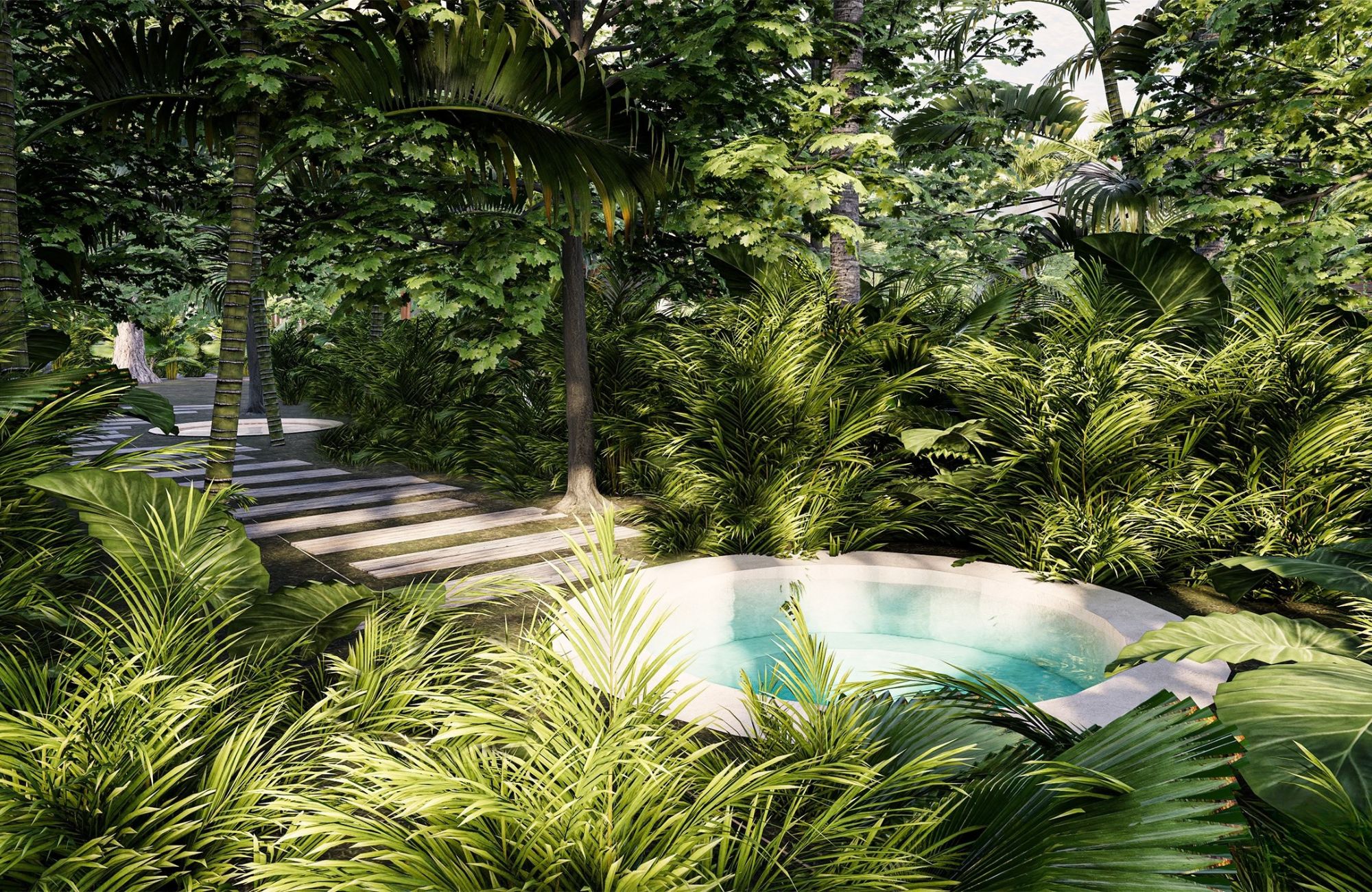 Condominium 190 meters from the beach, ocean view from rooftop, with lock off system, a few steps from Fifth Avenue.