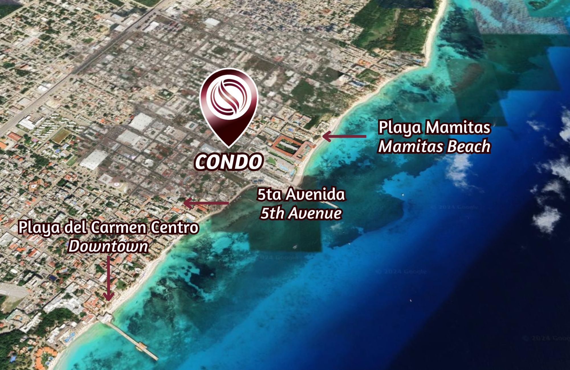 Departamento con rooftop, alberca, en venta, Centro, Playa del Carmen