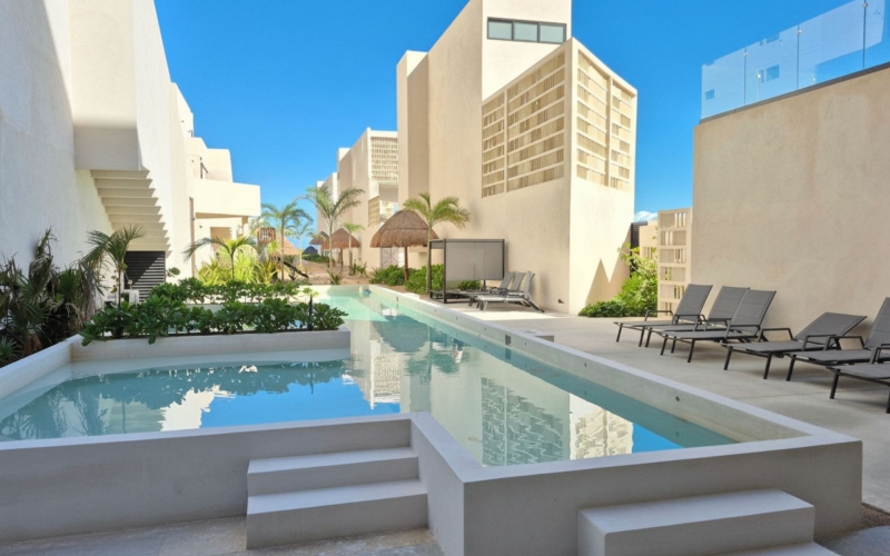 Beachfront Penthouse with Private Pool for Sale, Telchac Puerto, Yucat&aacute;n