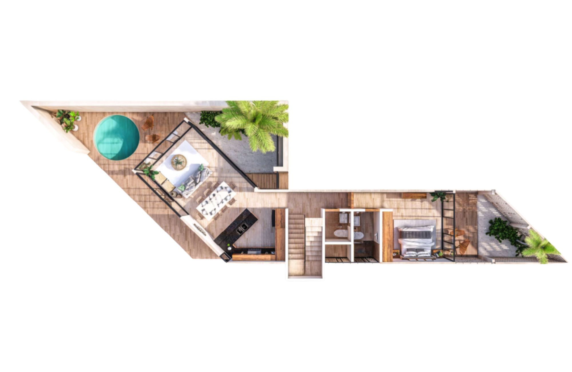 Oceanfront villa with private pool, for sale, Telchac, M&eacute;rida