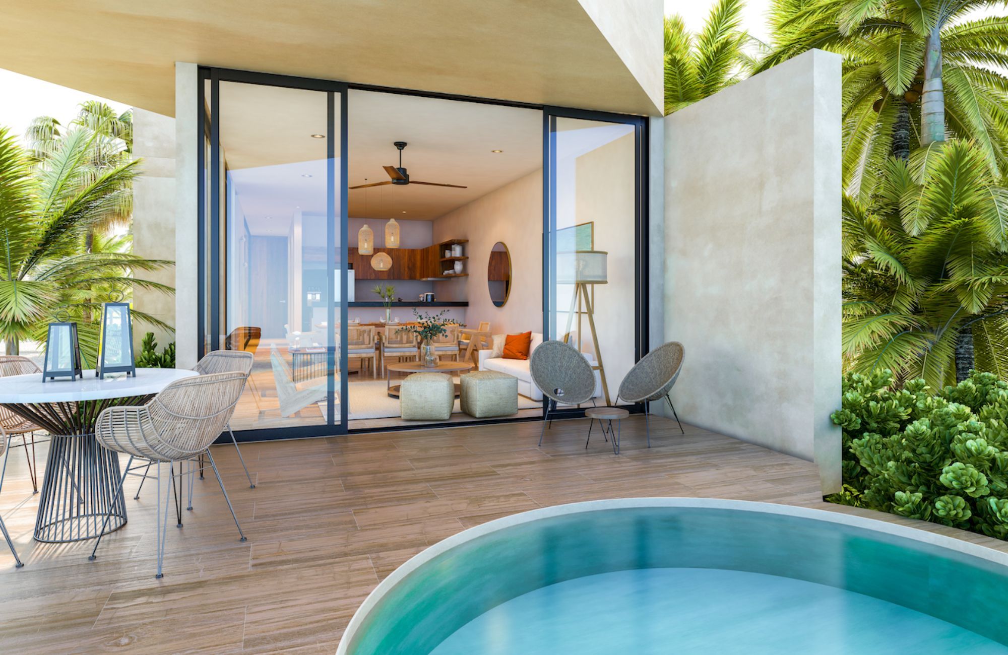 Two-story house with private pool for sale, Xcanat&uacute;n, M&eacute;rida