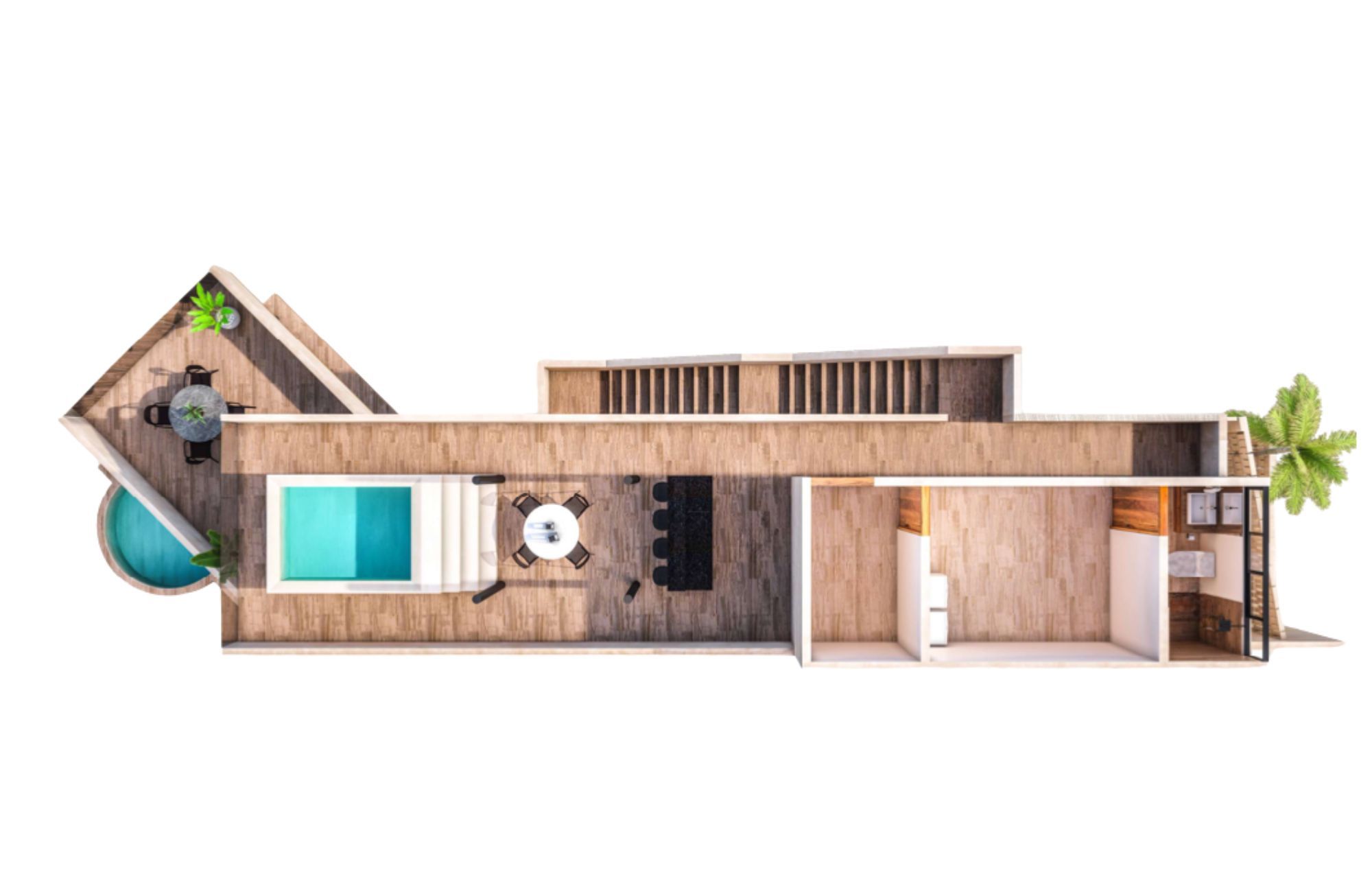 Two-story house with private pool for sale, Xcanat&uacute;n, M&eacute;rida