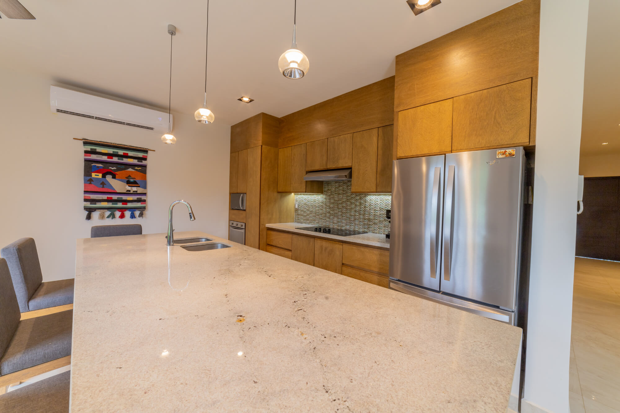 Apartment with terrace and pool in pre-construction, fifth avenue, sale, Huatulco