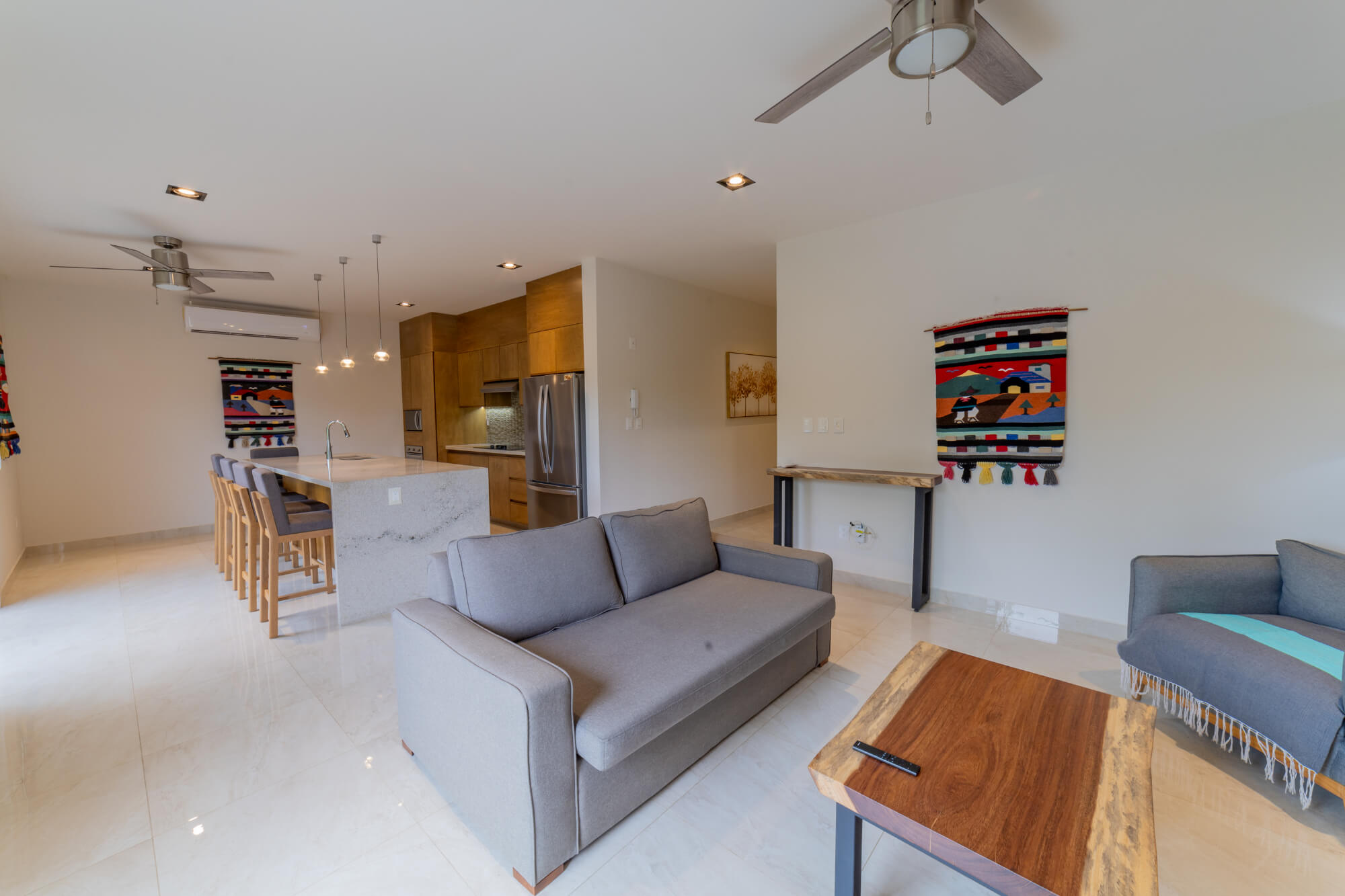 Apartment with terrace and pool in pre-construction, fifth avenue, sale, Huatulco