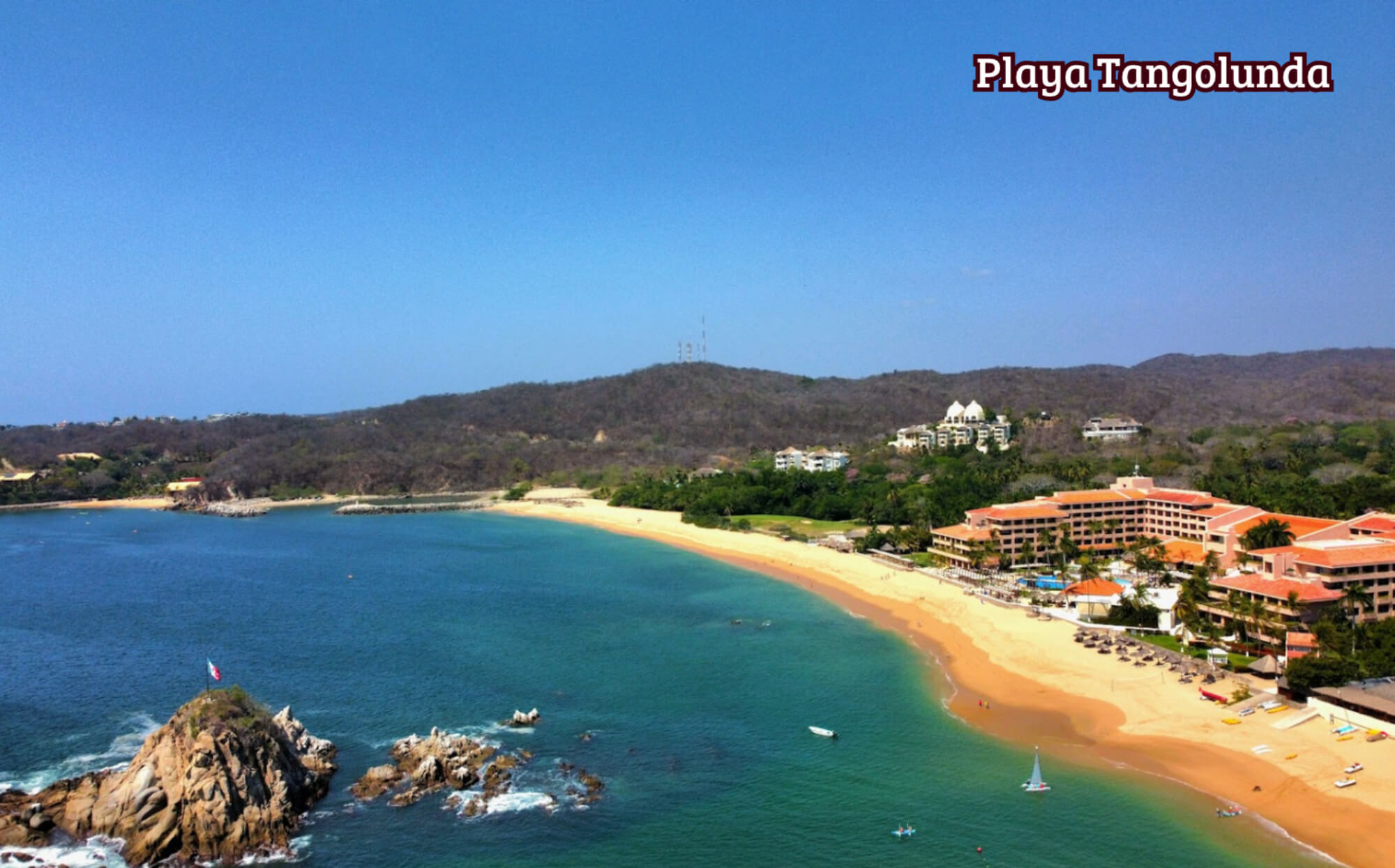 Apartment with terrace and pool in pre-construction, fifth avenue, sale, Huatulco