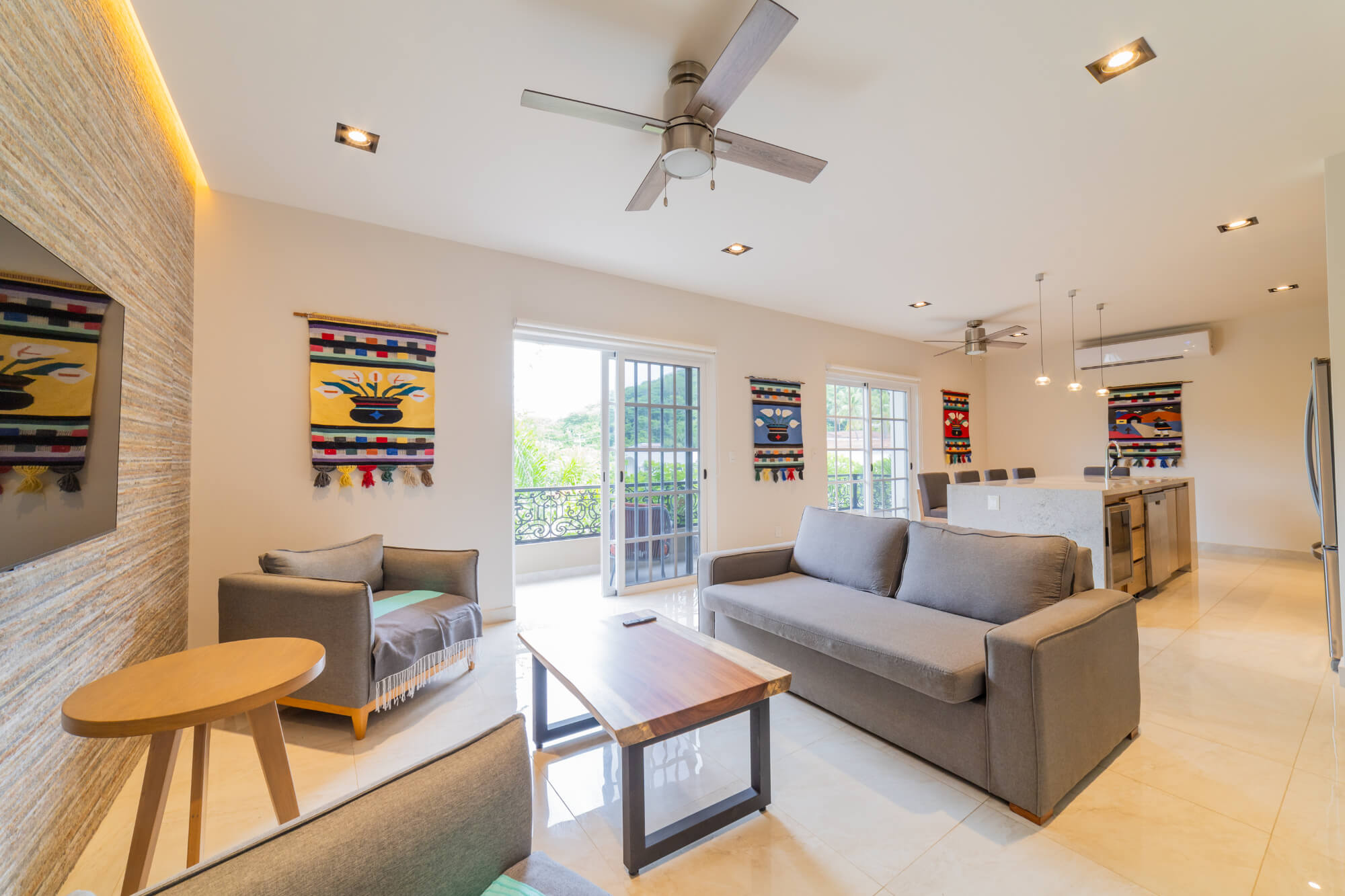 Apartment with terrace and pool in pre-construction, fifth avenue, sale, Huatulco