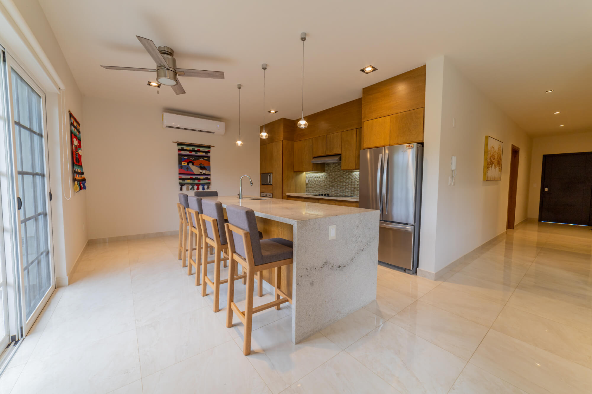 Apartment with terrace and pool in pre-construction, fifth avenue, sale, Huatulco