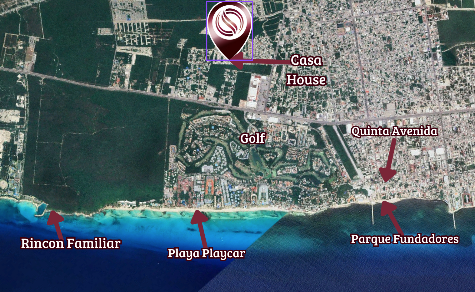 Corner house with Independent Studio, for Sale, Centro Maya, Playa del Carmen