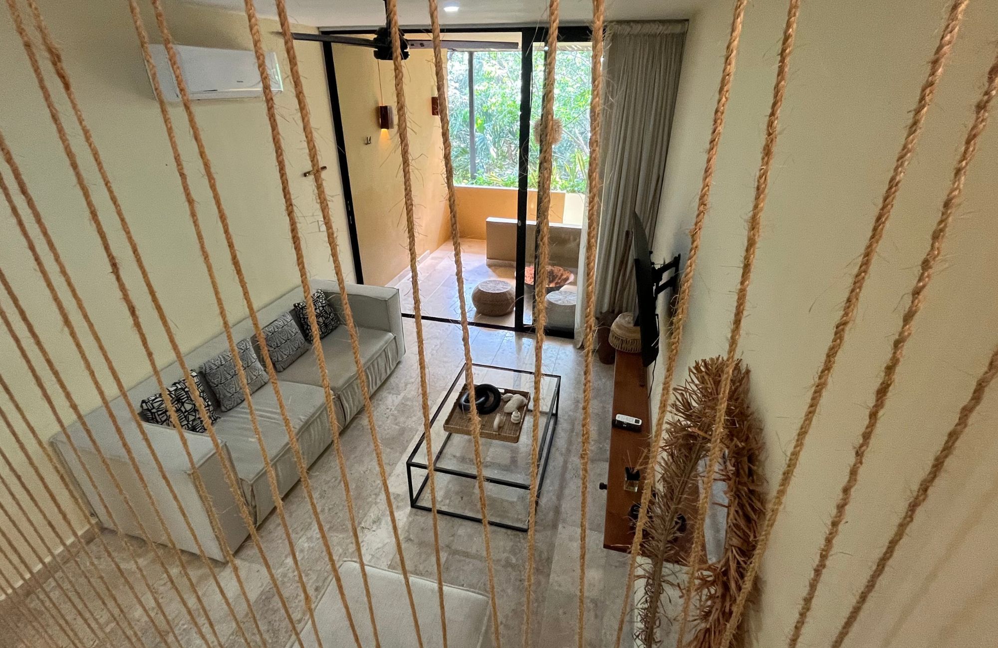 Penthouse steps from the ocean with beach club in Akumal Tulum