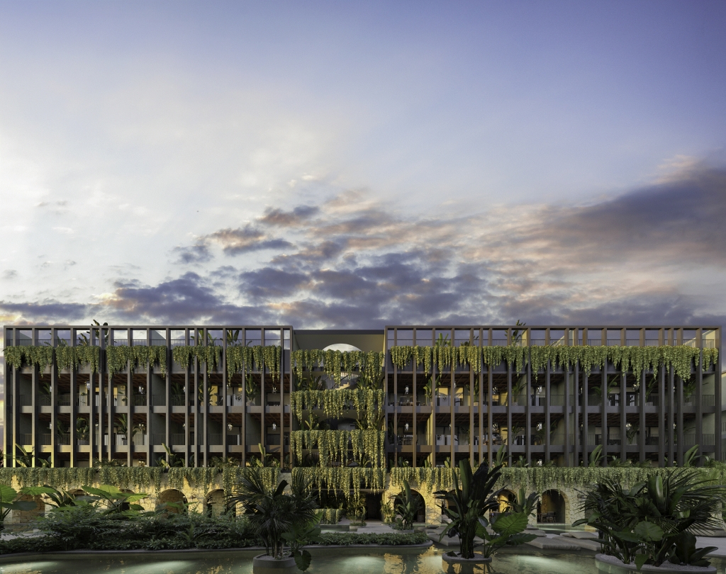 Condo with private garden and pool, full wall windows overlooking green areas, concierge, gym, 958m2 pool, children playground, and more