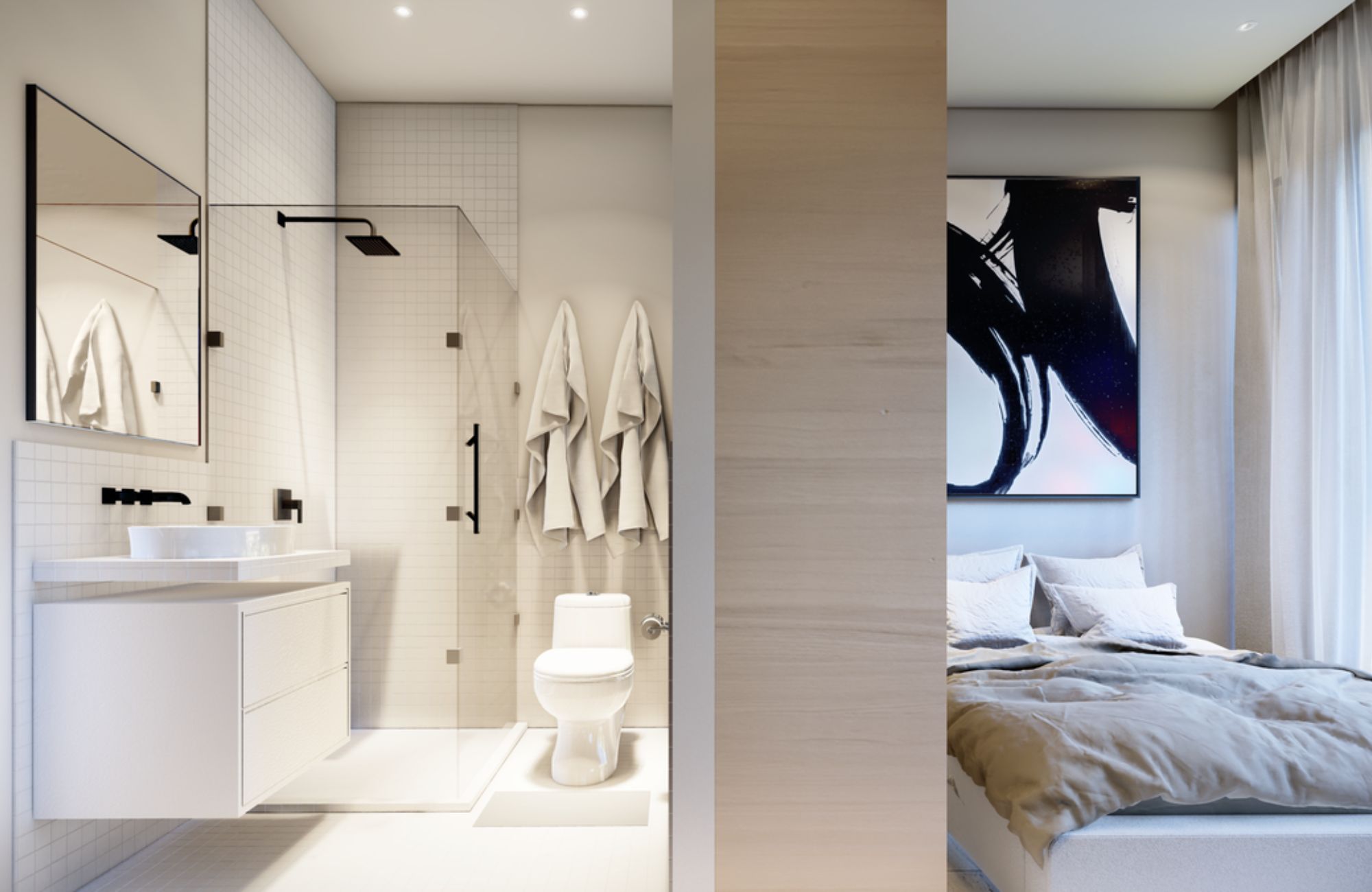 Loft with soundproof windows for sale in The Park development, &Aacute;lvaro Obreg&oacute;n, Mexico City