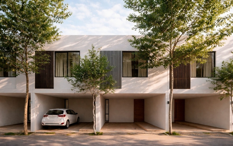 Townhouse in a gated community for sale, Montebello, M&eacute;rida