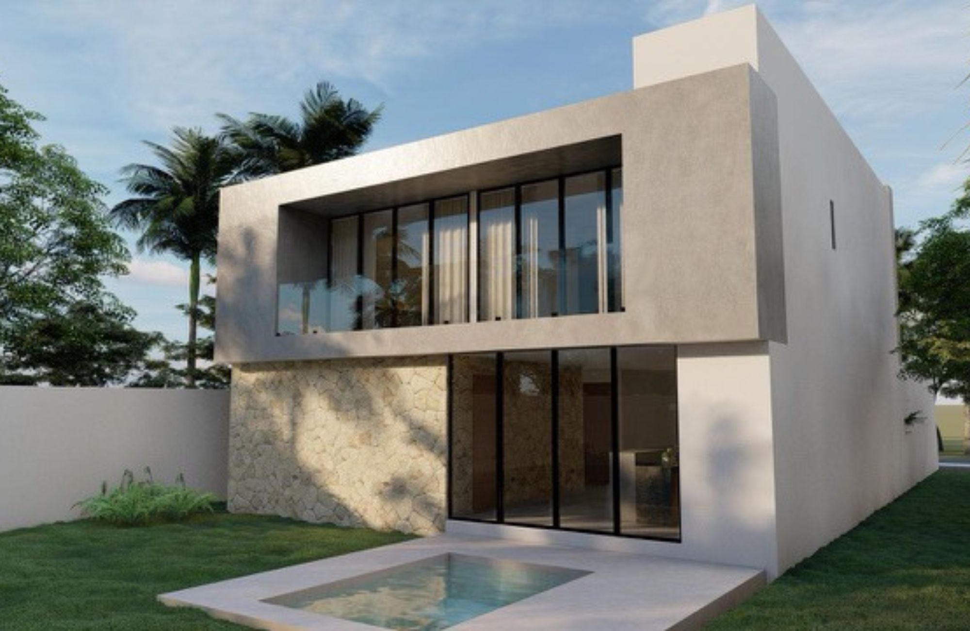 House with Private Pool and Terrace for Sale, Tamanch&eacute;, M&eacute;rida