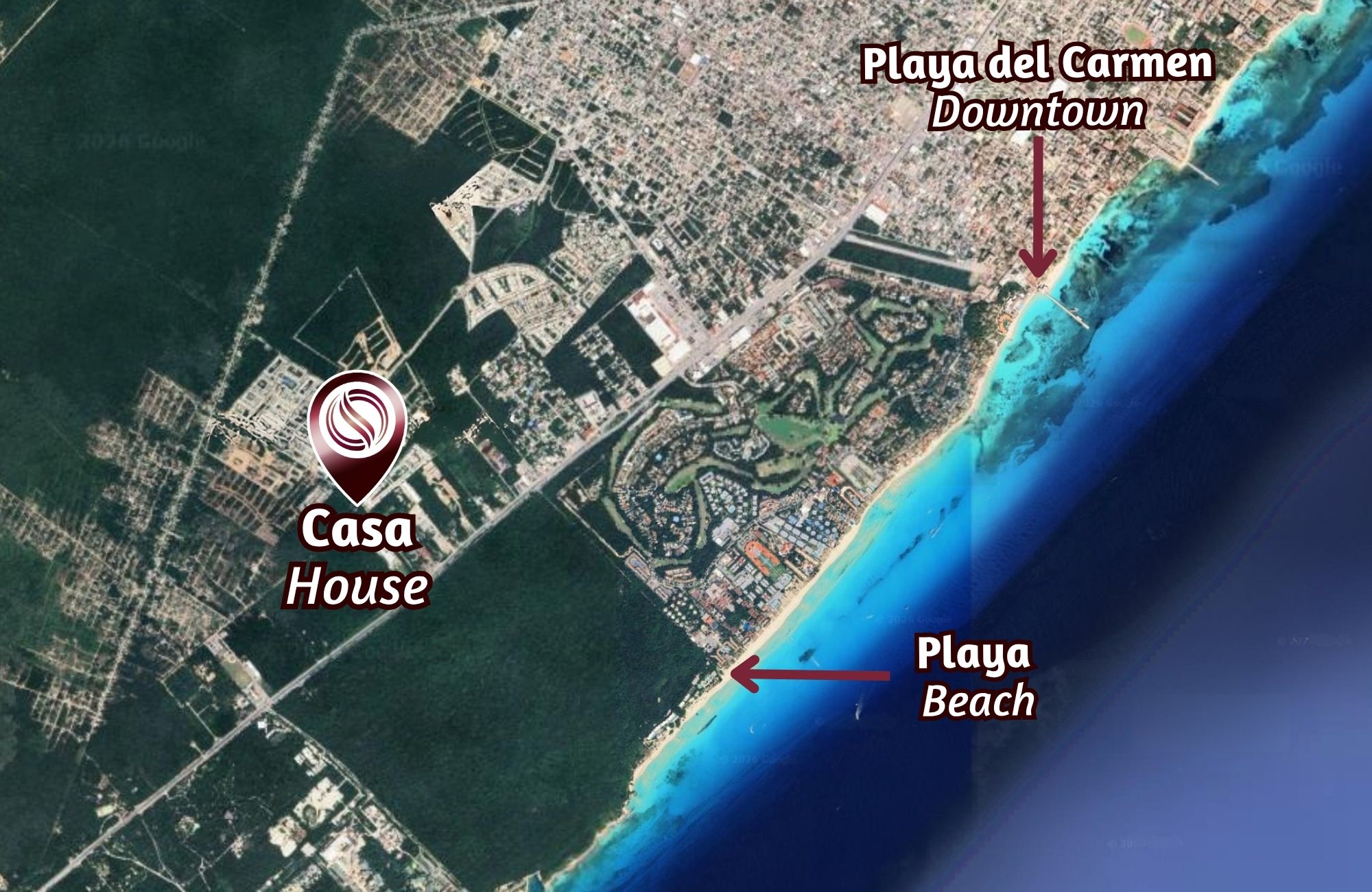 House with anti-hurricane blinds and solar panels, for sale, Allegranza, Playa del Carmen