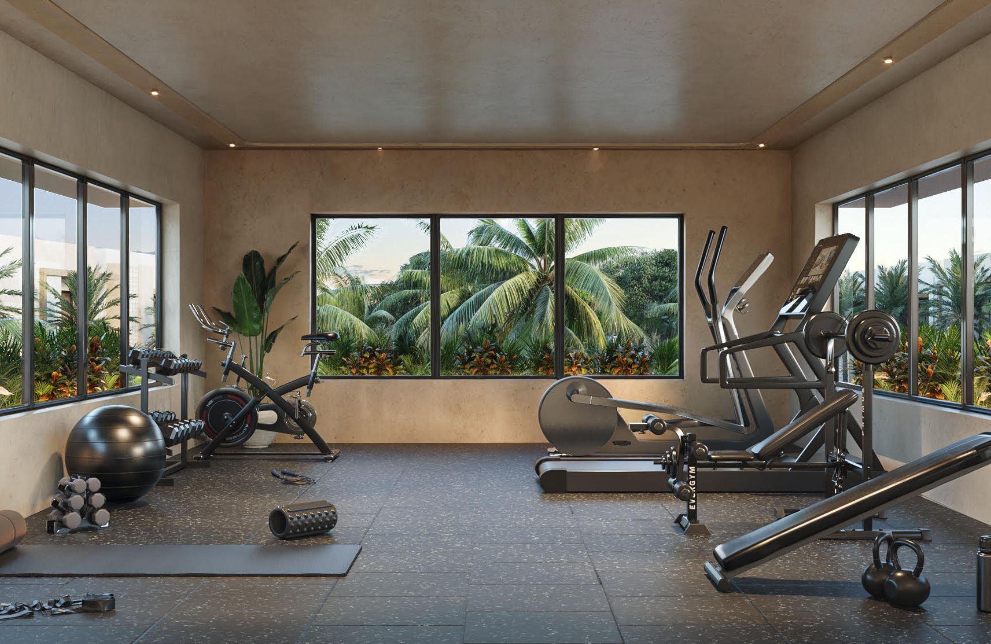 House with anti-hurricane blinds and solar panels, for sale, Allegranza, Playa del Carmen