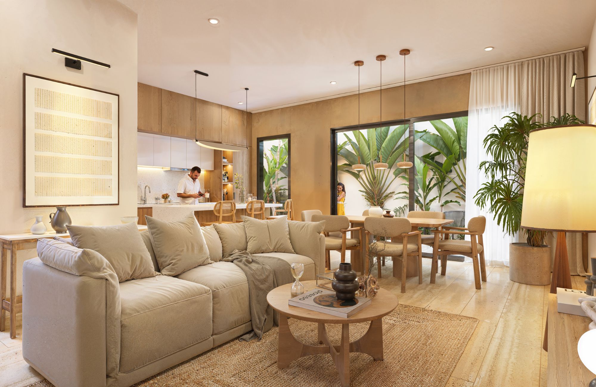 House with anti-hurricane blinds and solar panels, for sale, Allegranza, Playa del Carmen