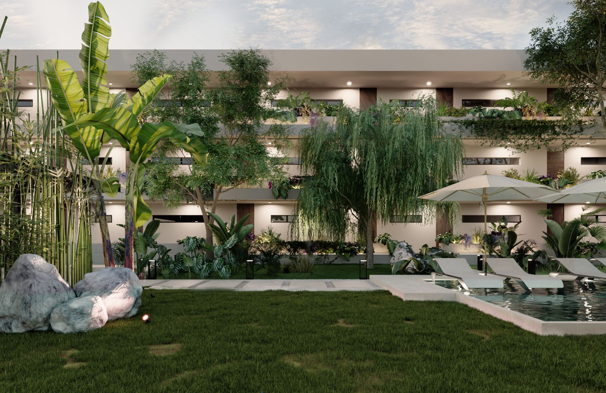 Departamento con m&uacute;ltiples amenidades, en venta, Zona Norte, M&eacute;rida