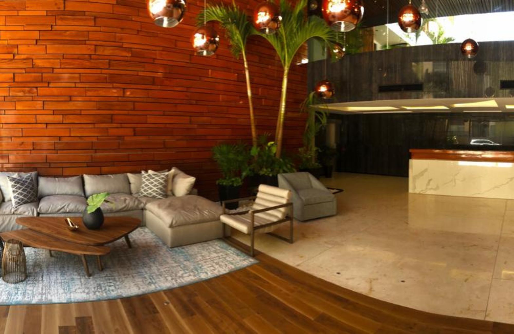 Incre&iacute;ble departamento con terraza privada y vista a la alberca &ndash; Ejido, Playa del Carmen