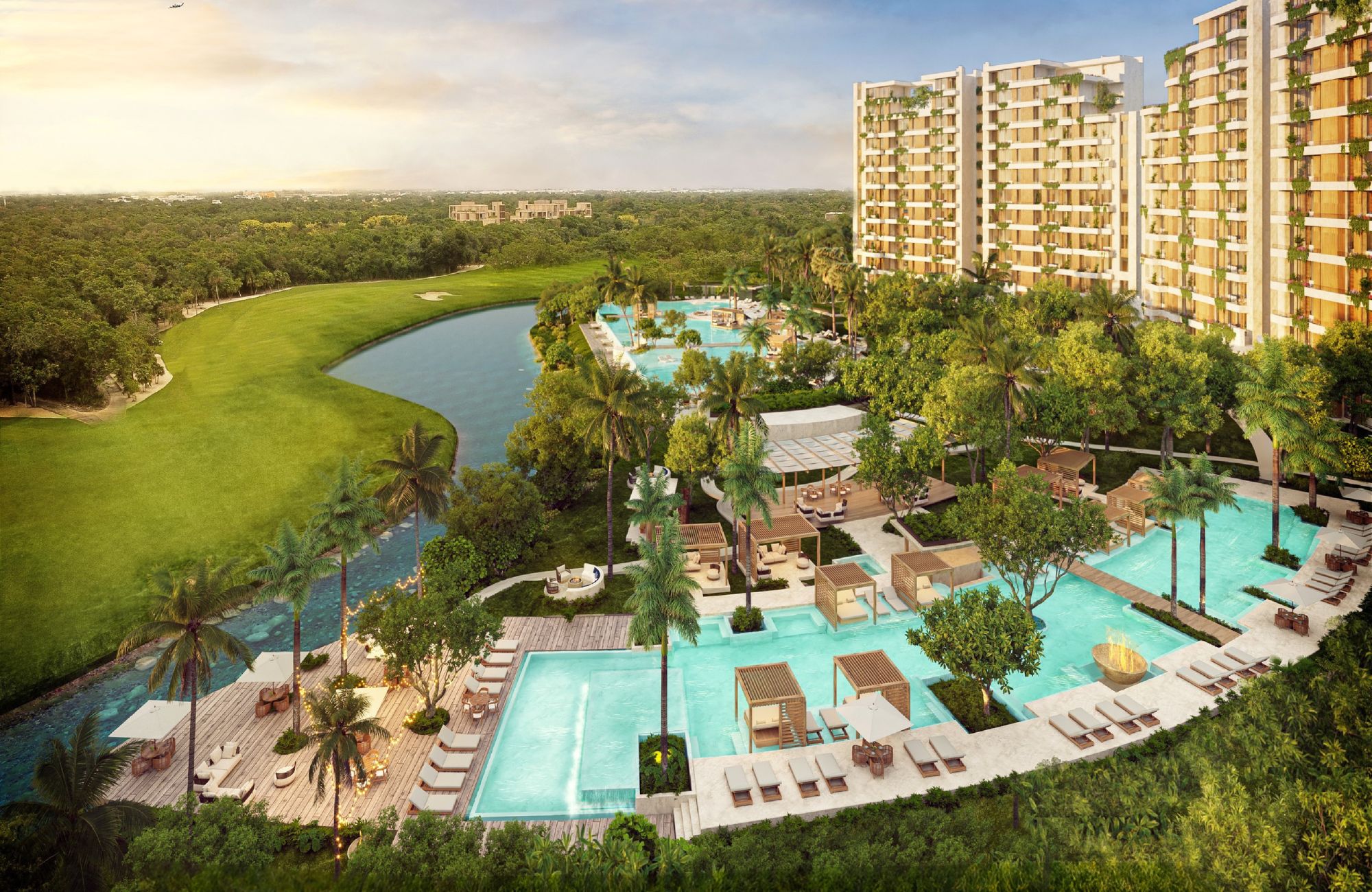 Apartment with Private Terrace, Bar, Pool and Jacuzzi, Downtown, for sale, Playa del Carmen.