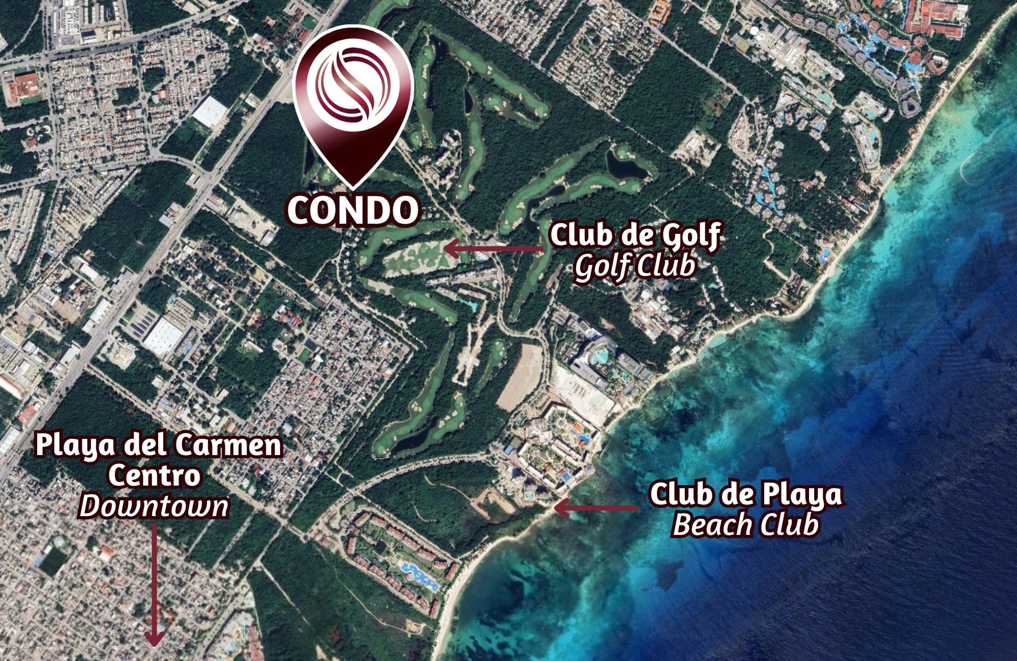 Apartment with Private Terrace, Bar, Pool and Jacuzzi, Downtown, for sale, Playa del Carmen.