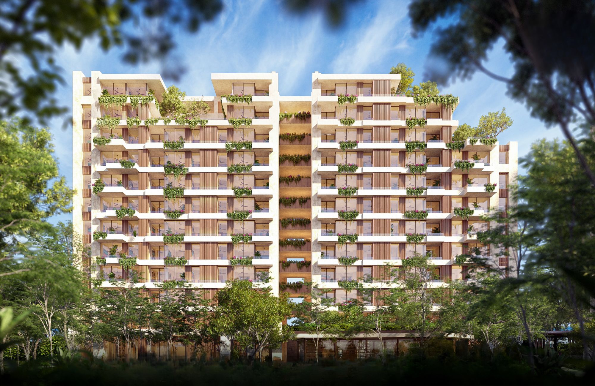 Apartment with Private Terrace, Bar, Pool and Jacuzzi, Downtown, for sale, Playa del Carmen.