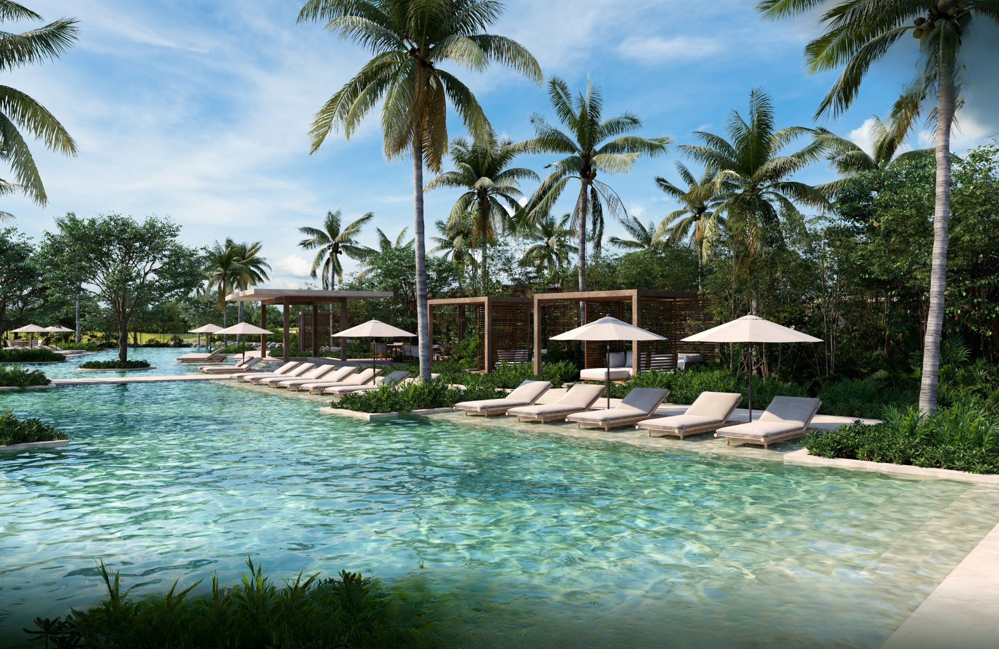 Apartment with Private Terrace, Bar, Pool and Jacuzzi, Downtown, for sale, Playa del Carmen.