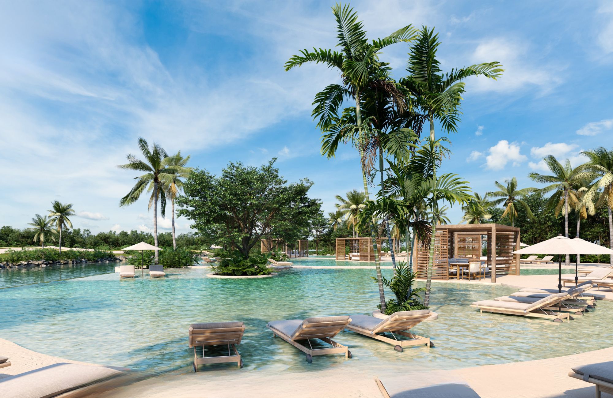 Apartment with Private Terrace, Bar, Pool and Jacuzzi, Downtown, for sale, Playa del Carmen.