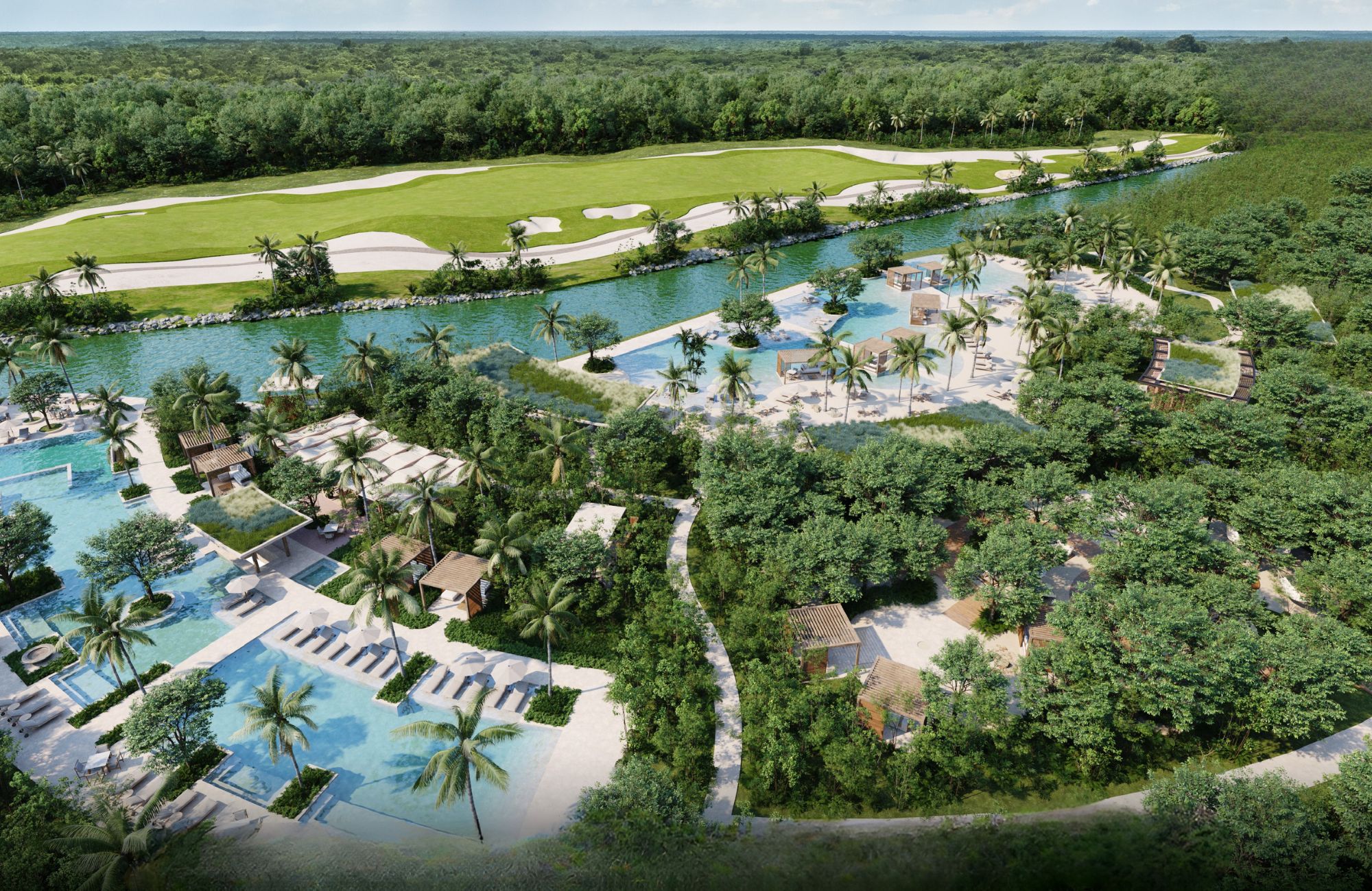 Apartment with Private Terrace, Bar, Pool and Jacuzzi, Downtown, for sale, Playa del Carmen.