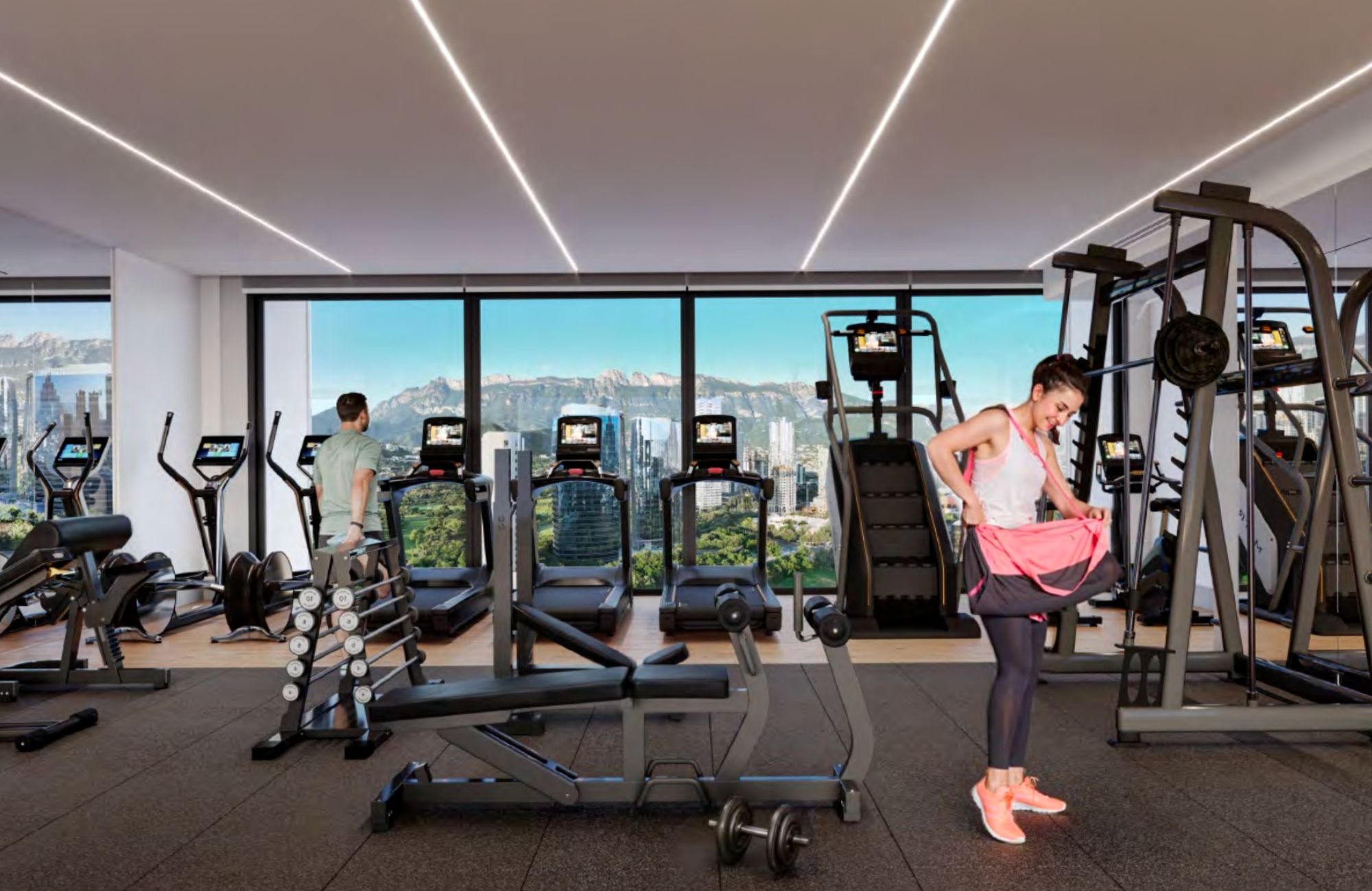 Apartment with kids lounge, jacuzzzi, spa, for sale, San Pedro, Monterrey