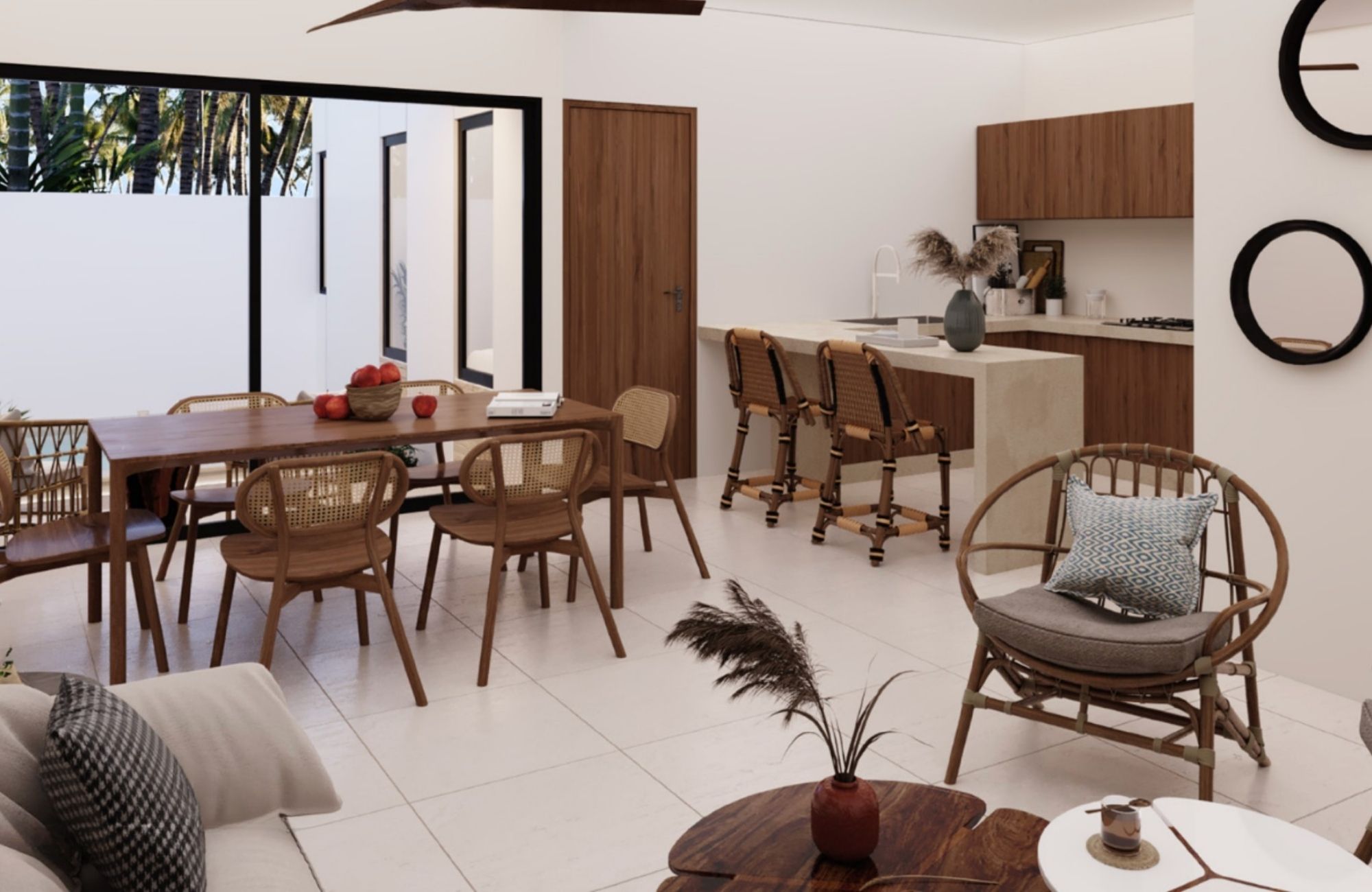 House in gated community, garden, terrace, pre-construction, CD Caucel, M&eacute;rida