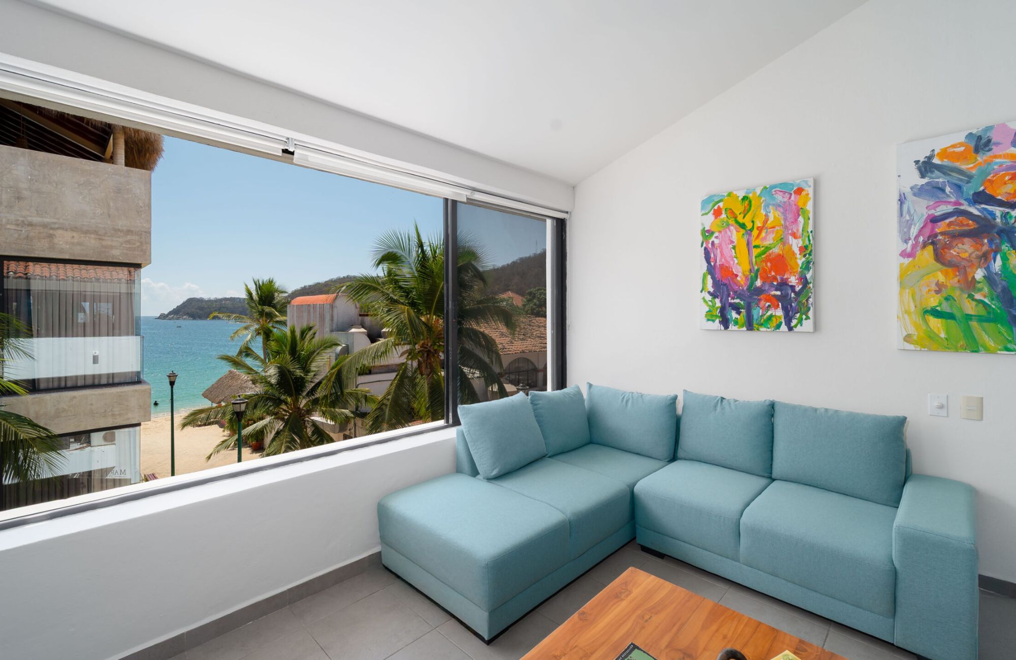 Departamento con balc&oacute;n en venta, El Arrocito, Huatulco