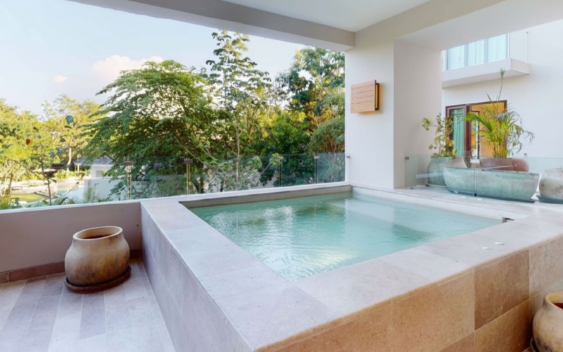 Luxury apartment in a gated community for sale, Mayakoba, Playa del Carmen