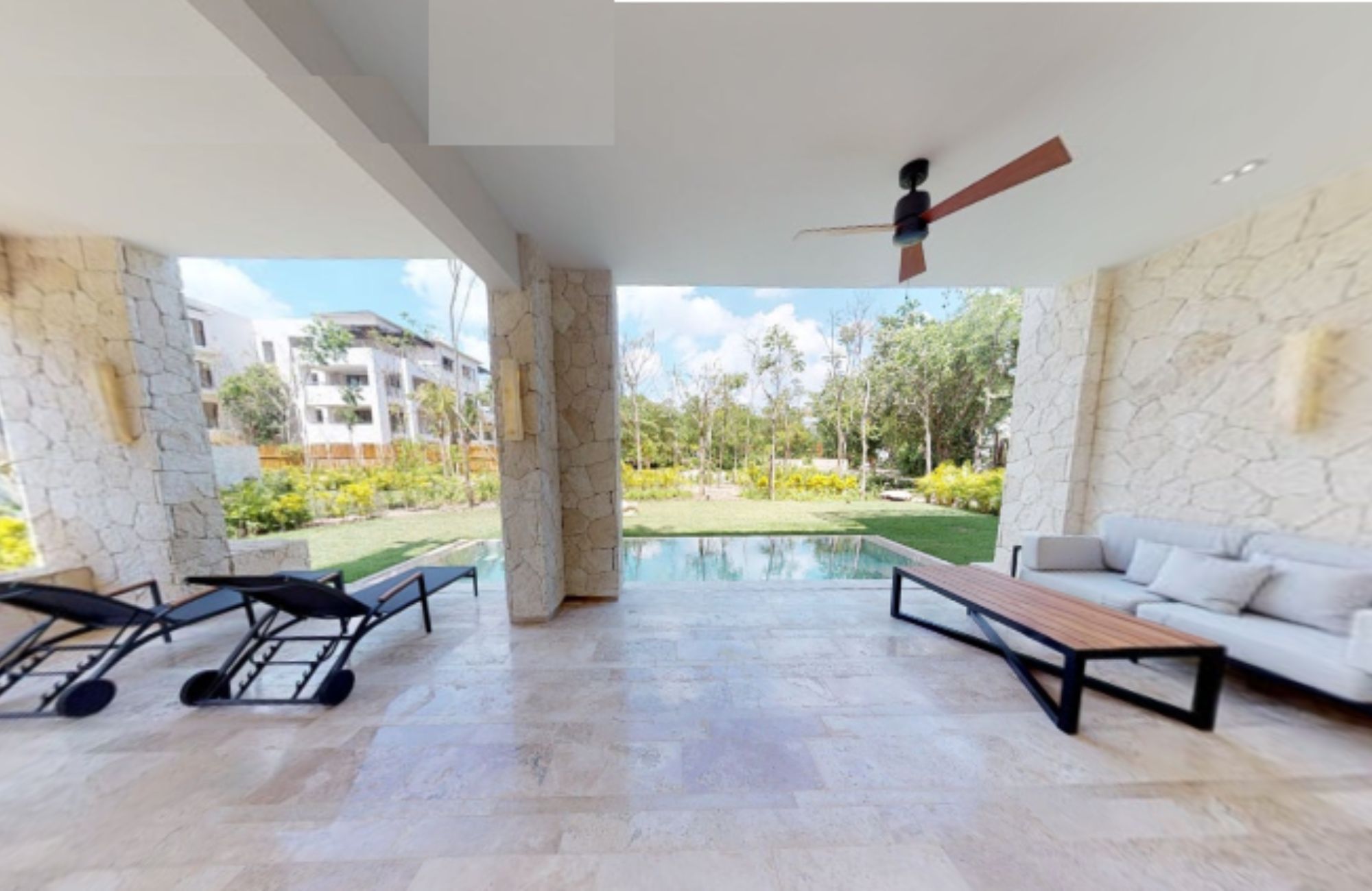 Luxury Oceanview sky villa with pool, for sale, Corasol, Playa del Carmen