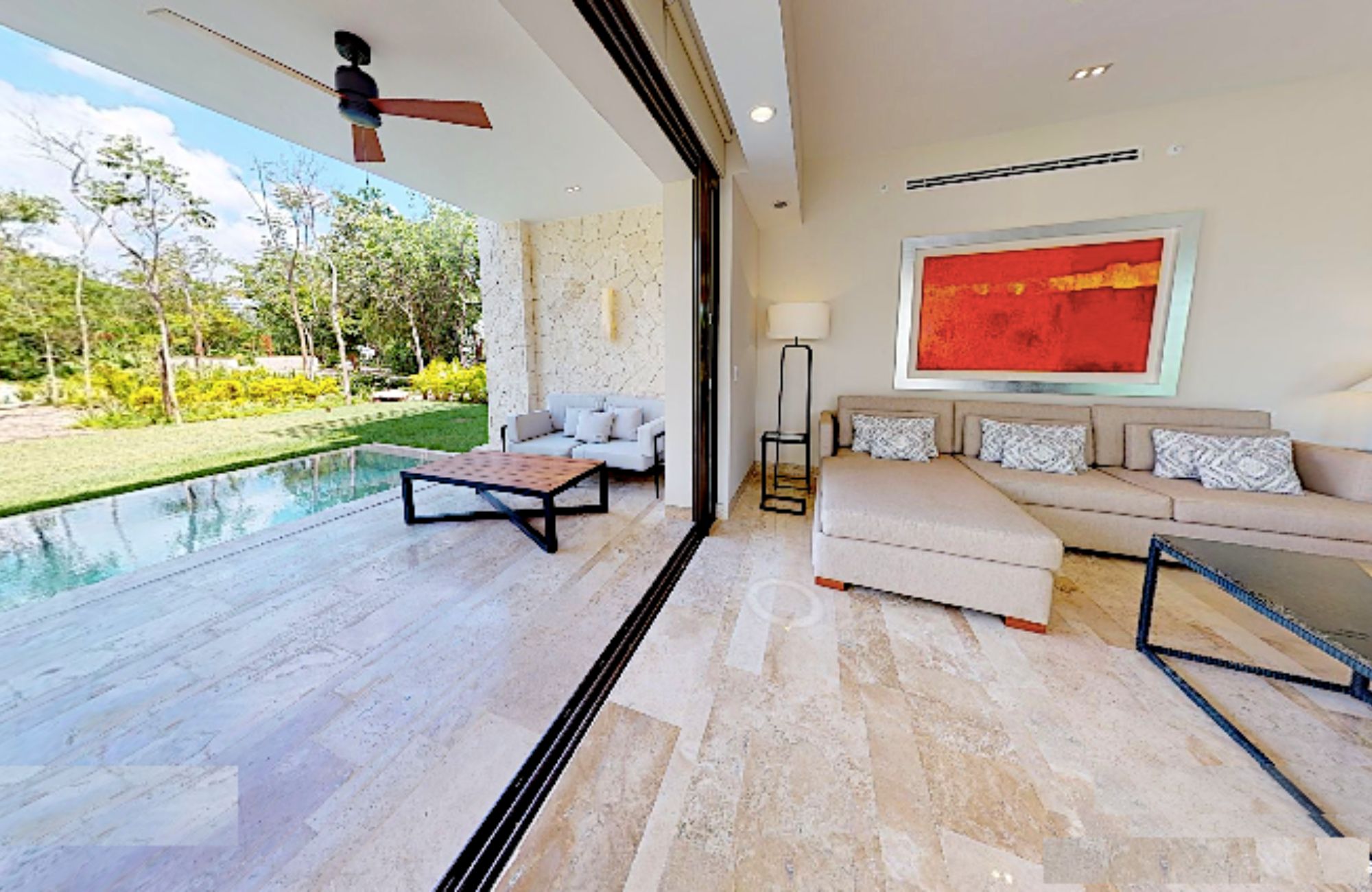 Luxury Oceanview sky villa with pool, for sale, Corasol, Playa del Carmen