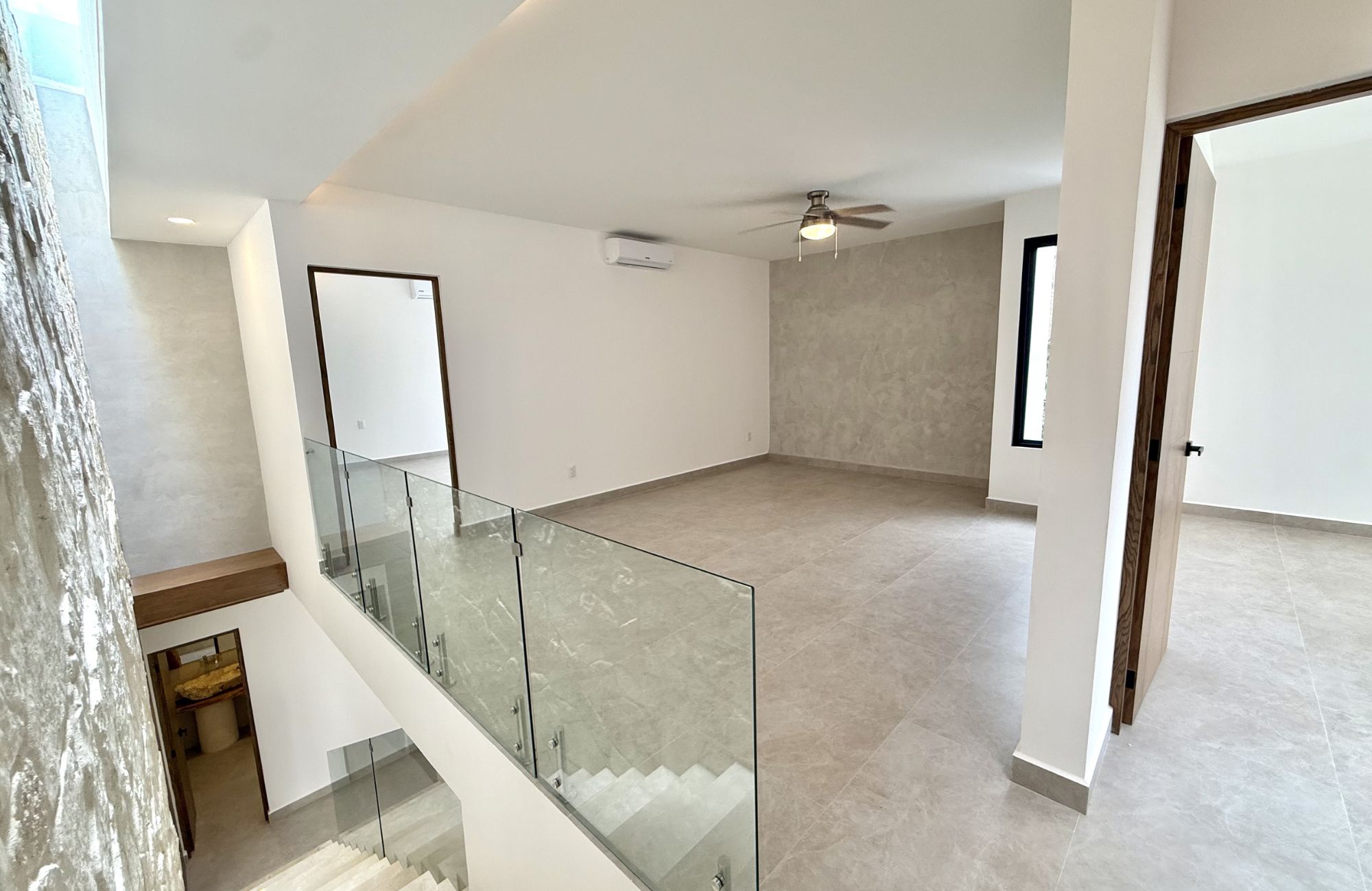 House with private pool, high ceilings for sale in Aqua gated community, Cancun.