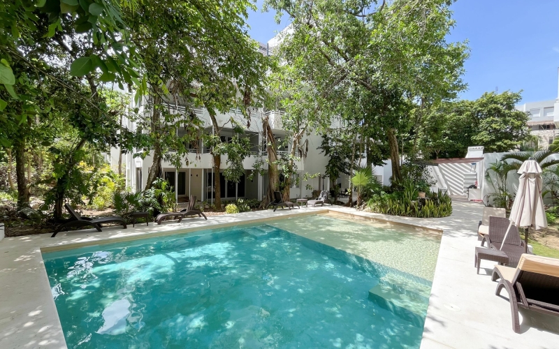 Apartment with Balcony and Nature Views for Sale, Zona Costera, Tulum