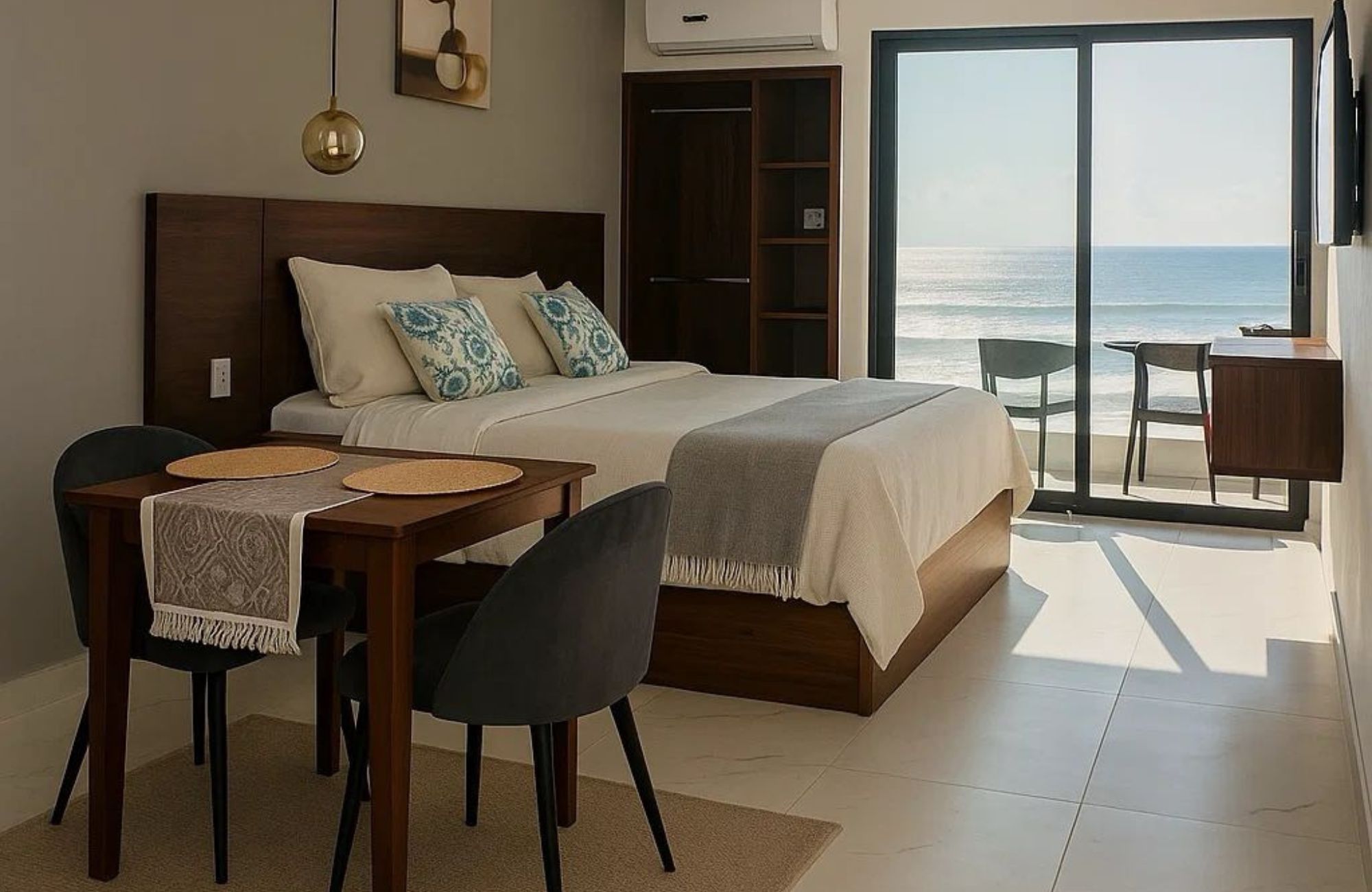 Apartment with Rooftop and Common Pool for Sale, Frente al Mar, Puerto Morelos