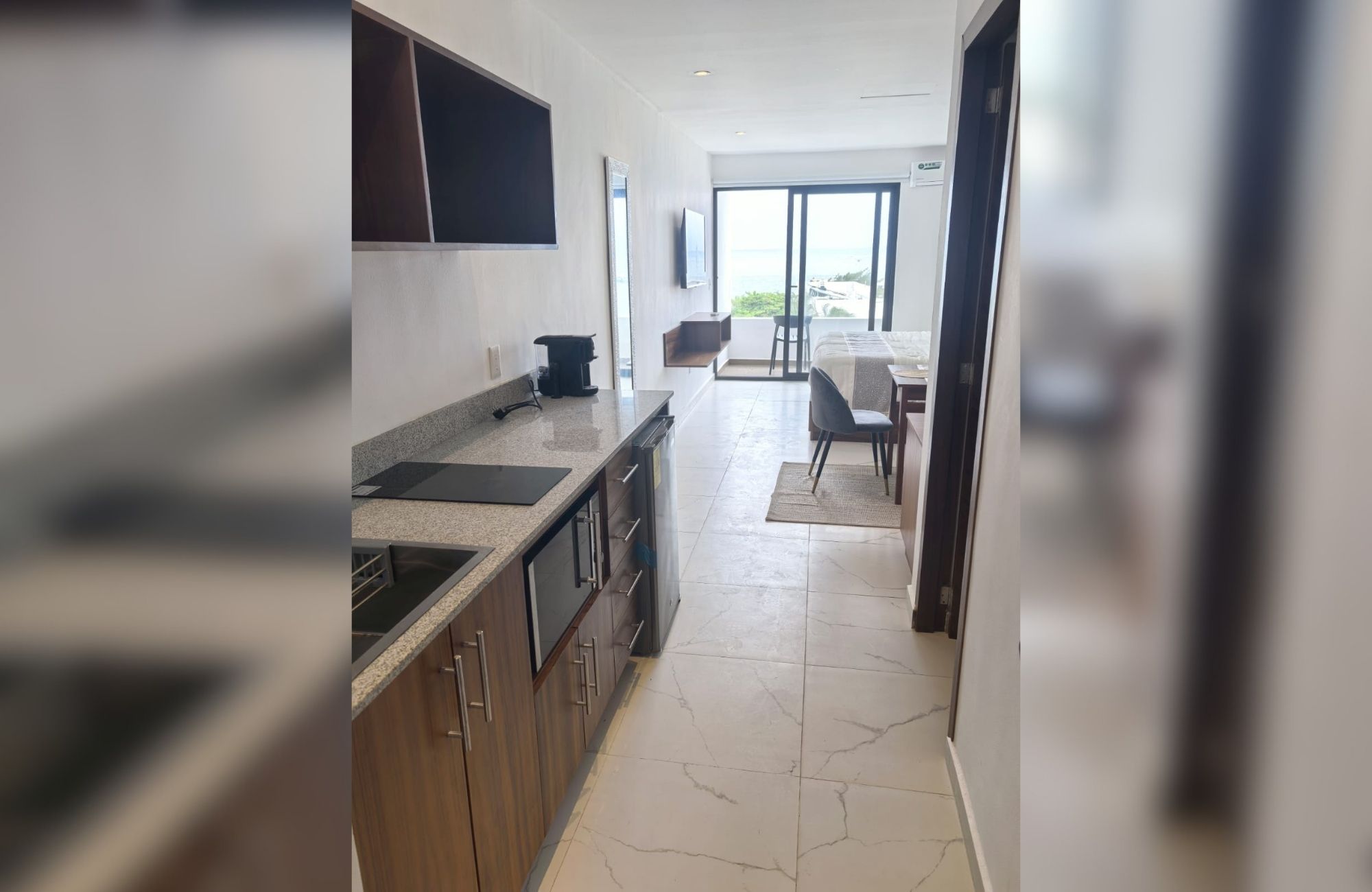 Loft con rooftop y alberca com&uacute;n en venta, Frente al Mar, Puerto Morelos