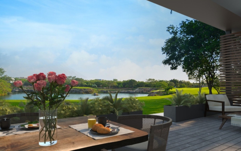 Casa con alberca privada en campo de golf, en venta, Yucat&aacute;n Country Club, M&eacute;rida