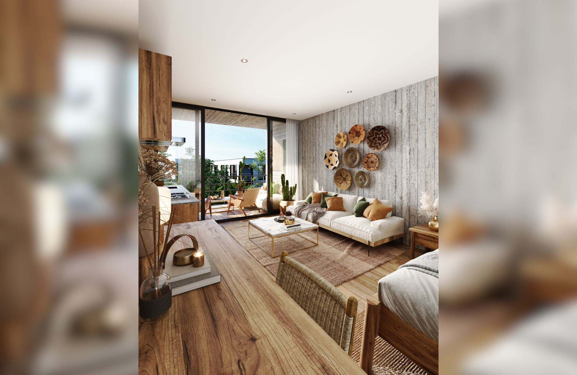 Apartment in Playacar, with 4 pools, playground for children, Pet zone, gym, clubhouse, restaurant, terrace bar, concierge and more, for sal