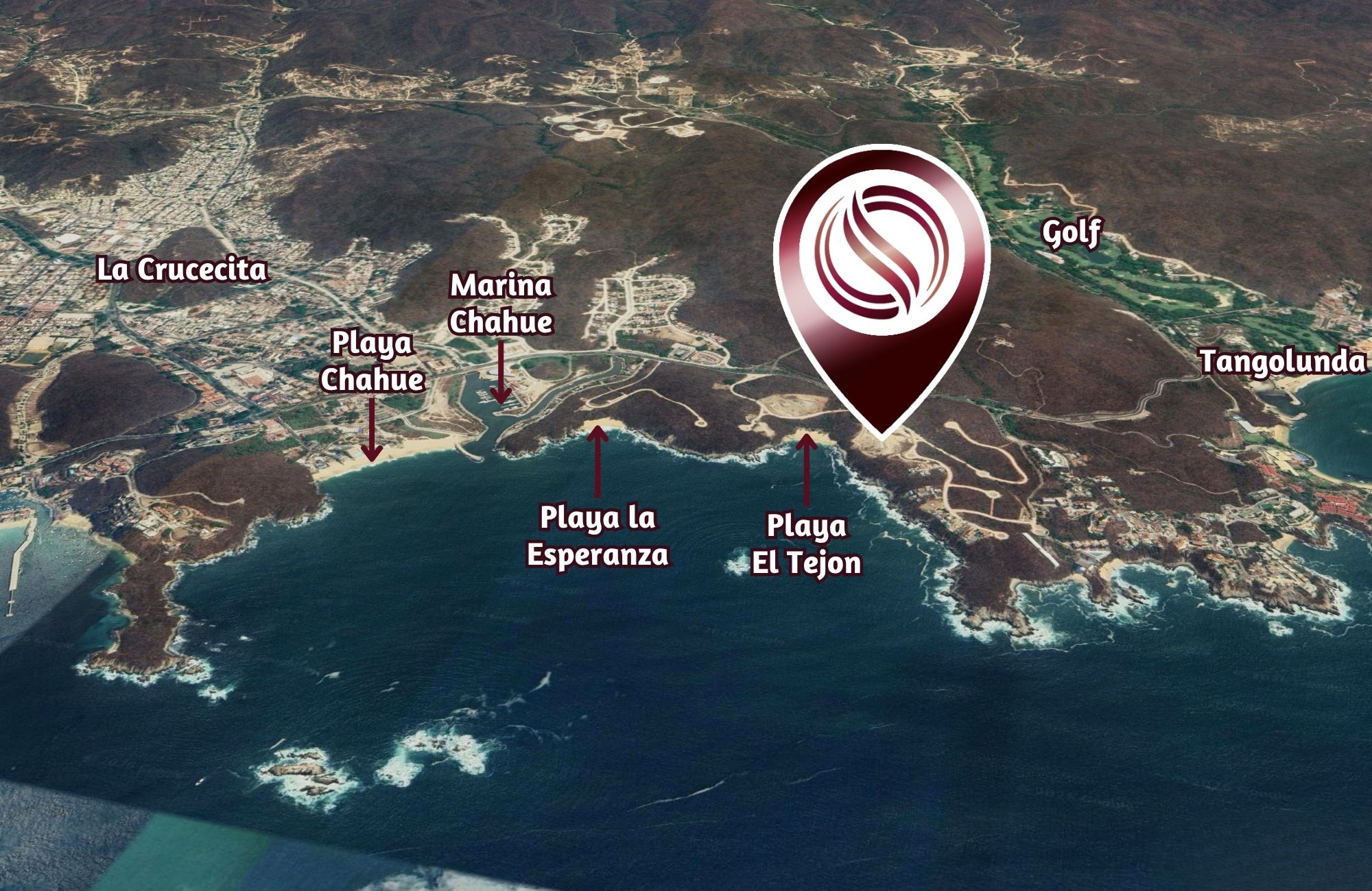 Beach front condominium, beach club with ocean access, spa, gym, yoga, golf and hotel services, pre-construction, for sale Huatulco.