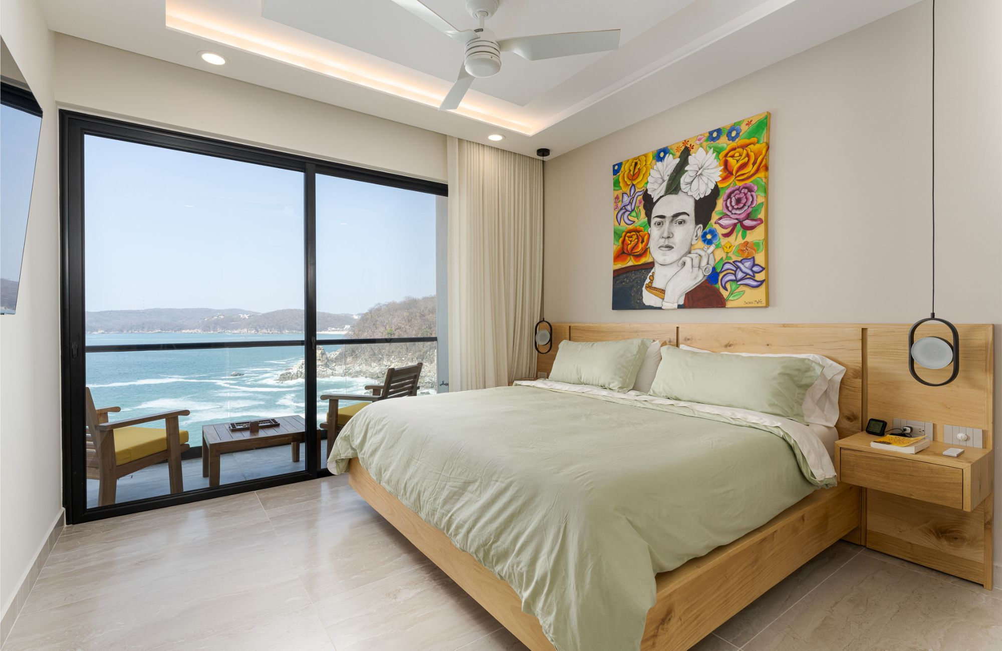 Beach front condominium, beach club with ocean access, spa, gym, yoga, golf and hotel services, pre-construction, for sale Huatulco.