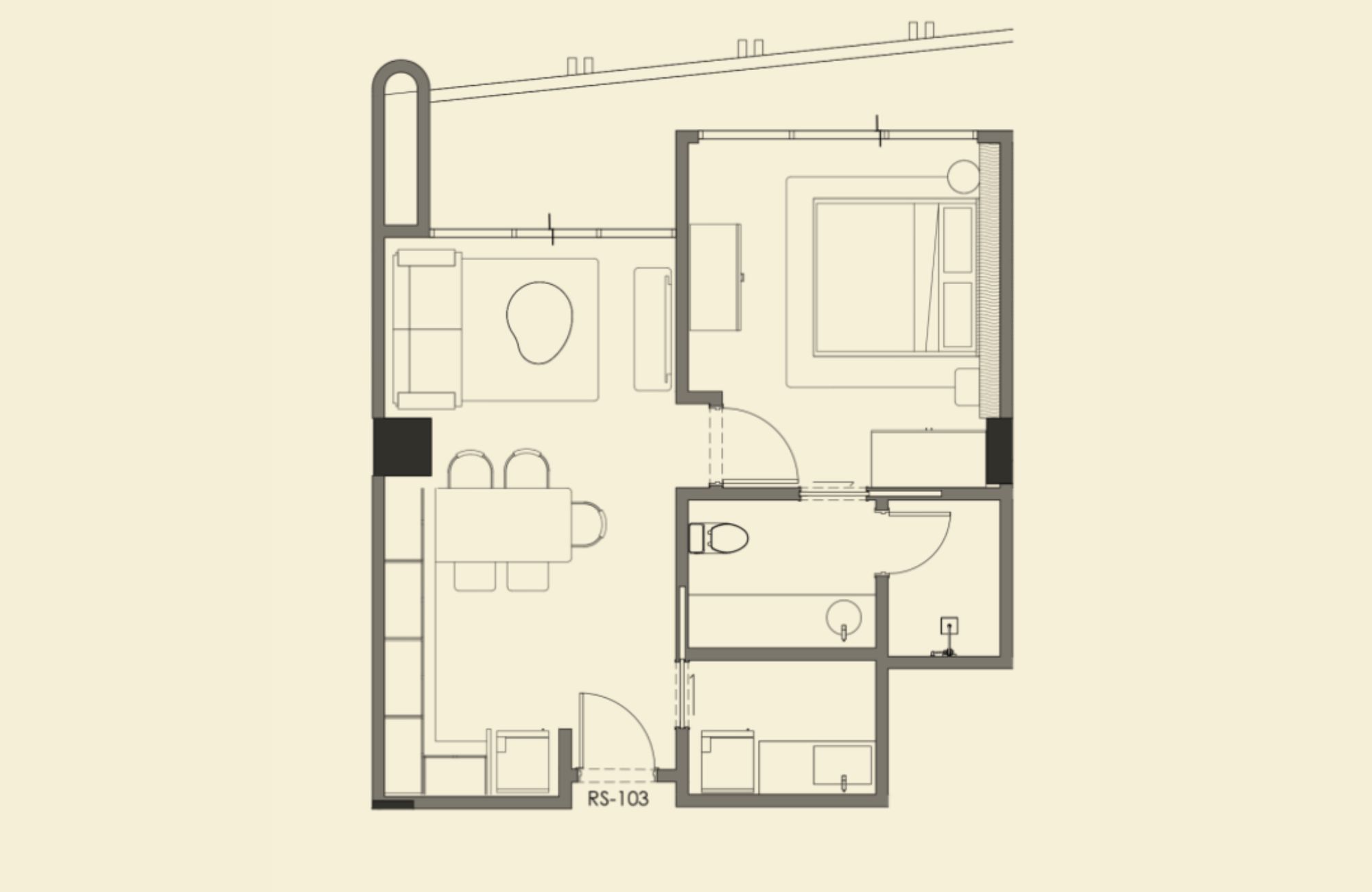 Luxury Loft with private pool surrounded by trees