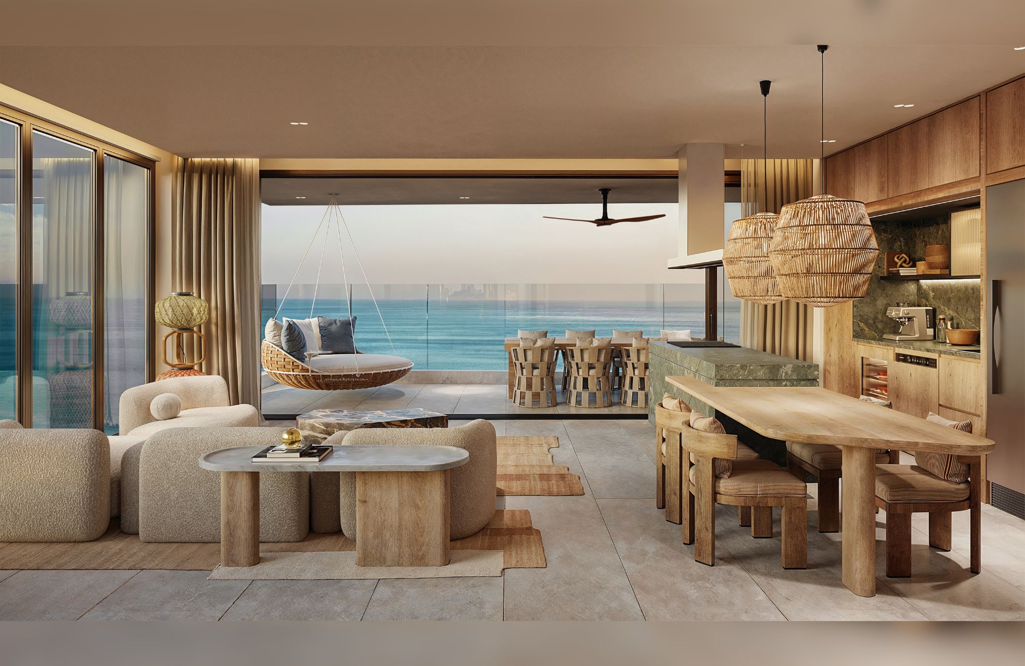 Luxury Loft with private pool surrounded by trees