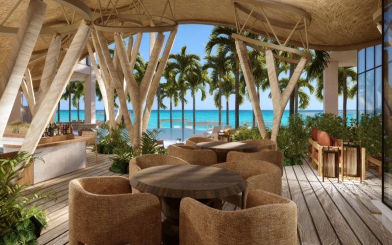 Condominium with beach club, dock, spa, natural pools, for sale, Tankah, Tulum